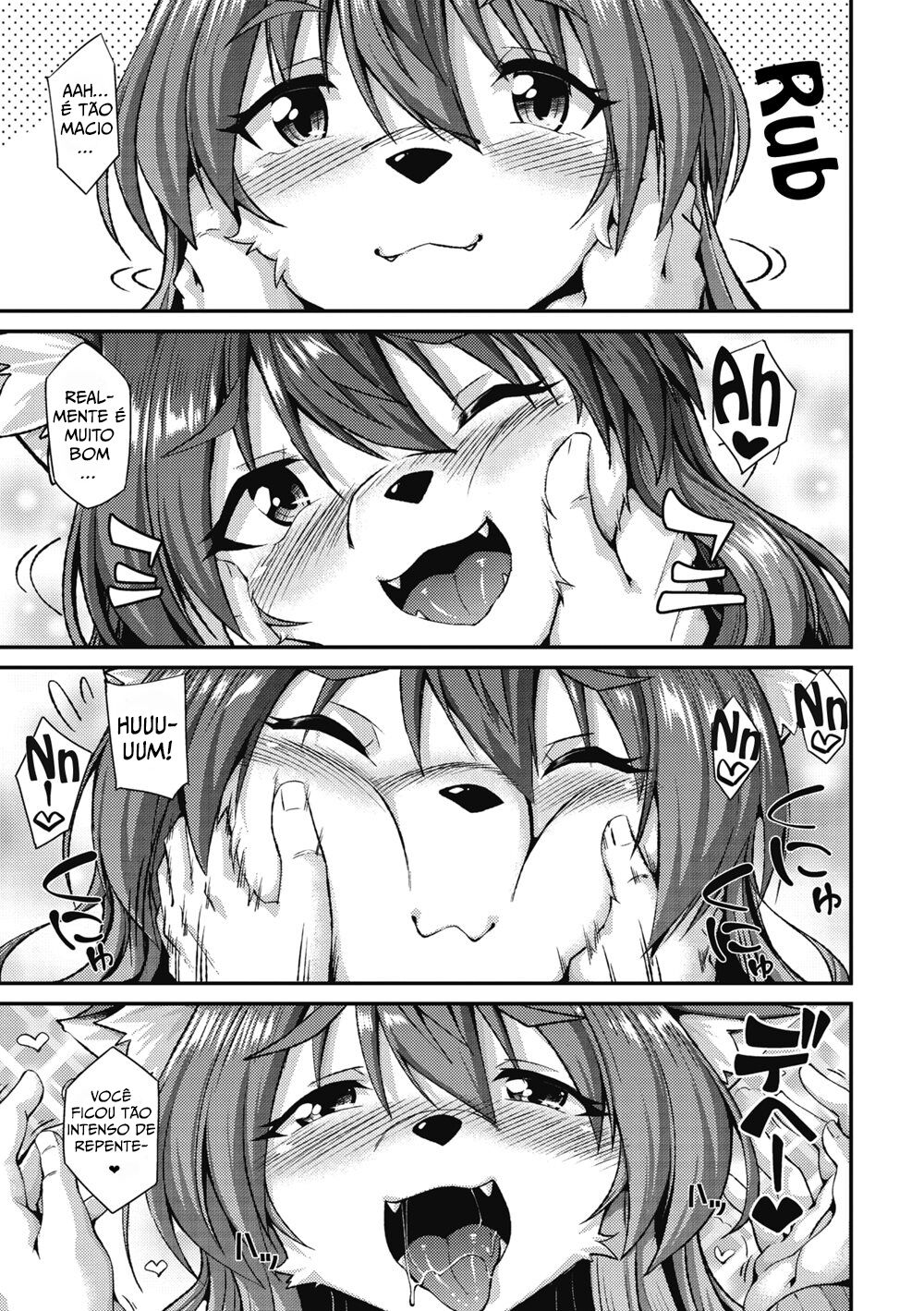 [Nokoppa] Mofumofu Lover! (COMIC GAIRA Vol. 06) [Portuguese] 图片编号 5