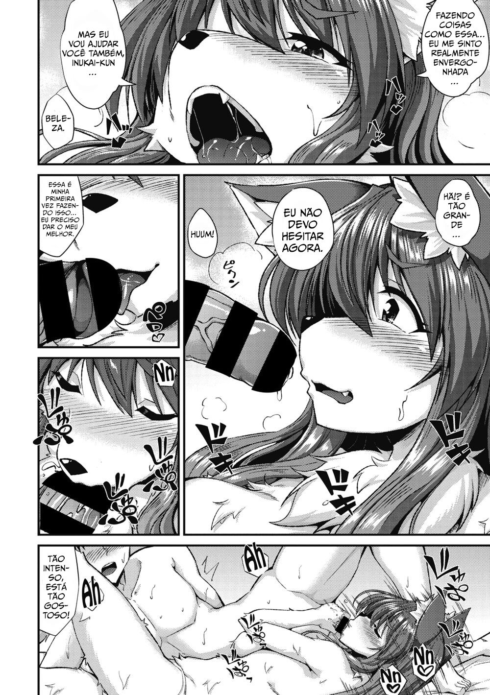 [Nokoppa] Mofumofu Lover! (COMIC GAIRA Vol. 06) [Portuguese] 图片编号 10