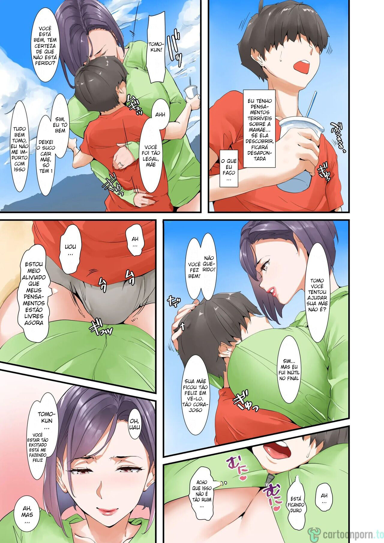 [NYPAON] Musuko to Sex suru node Hahaoya wa Oyasumi Shimasu [Portuguese] image number 8