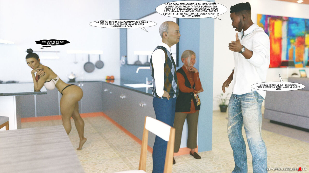 [GashousesushiArt]  The Sales Pitch (Spanish) image number 3