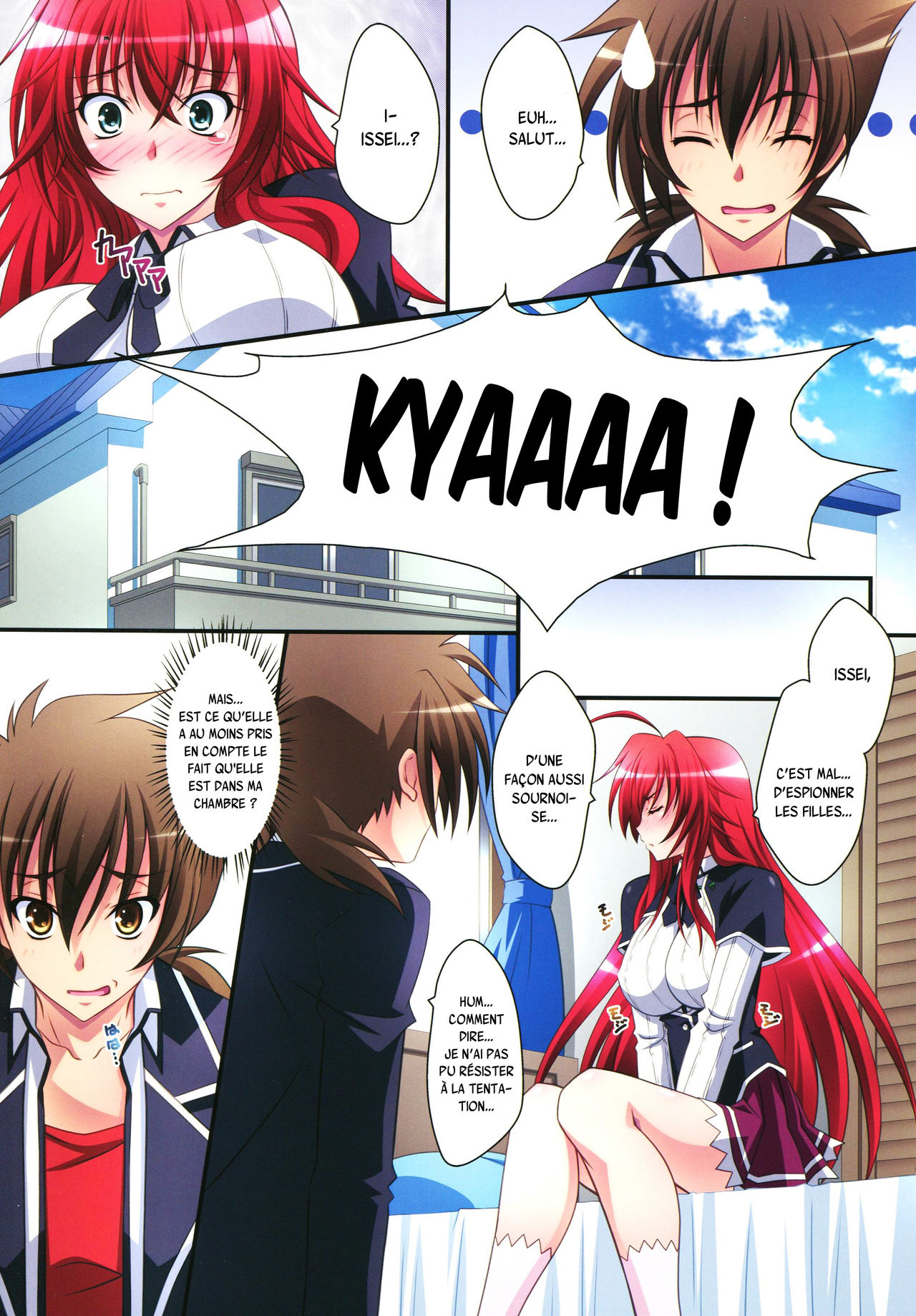 (C82) [Mahirutei (Izumi Mahiru)] Scarlet princess "Rias Daisuki!" (High School DxD) [French] {SAXtrad} изображение № 9