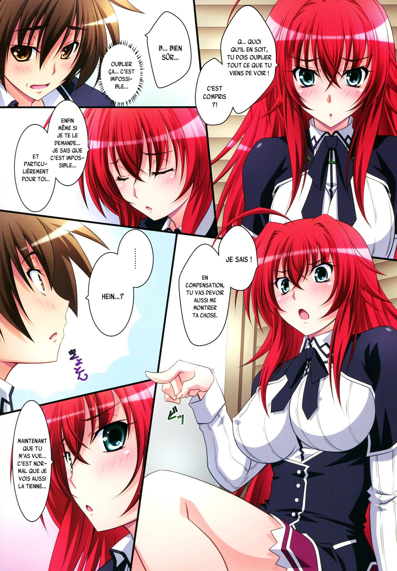(C82) [Mahirutei (Izumi Mahiru)] Scarlet princess "Rias Daisuki!" (High School DxD) [French] {SAXtrad} изображение № 10