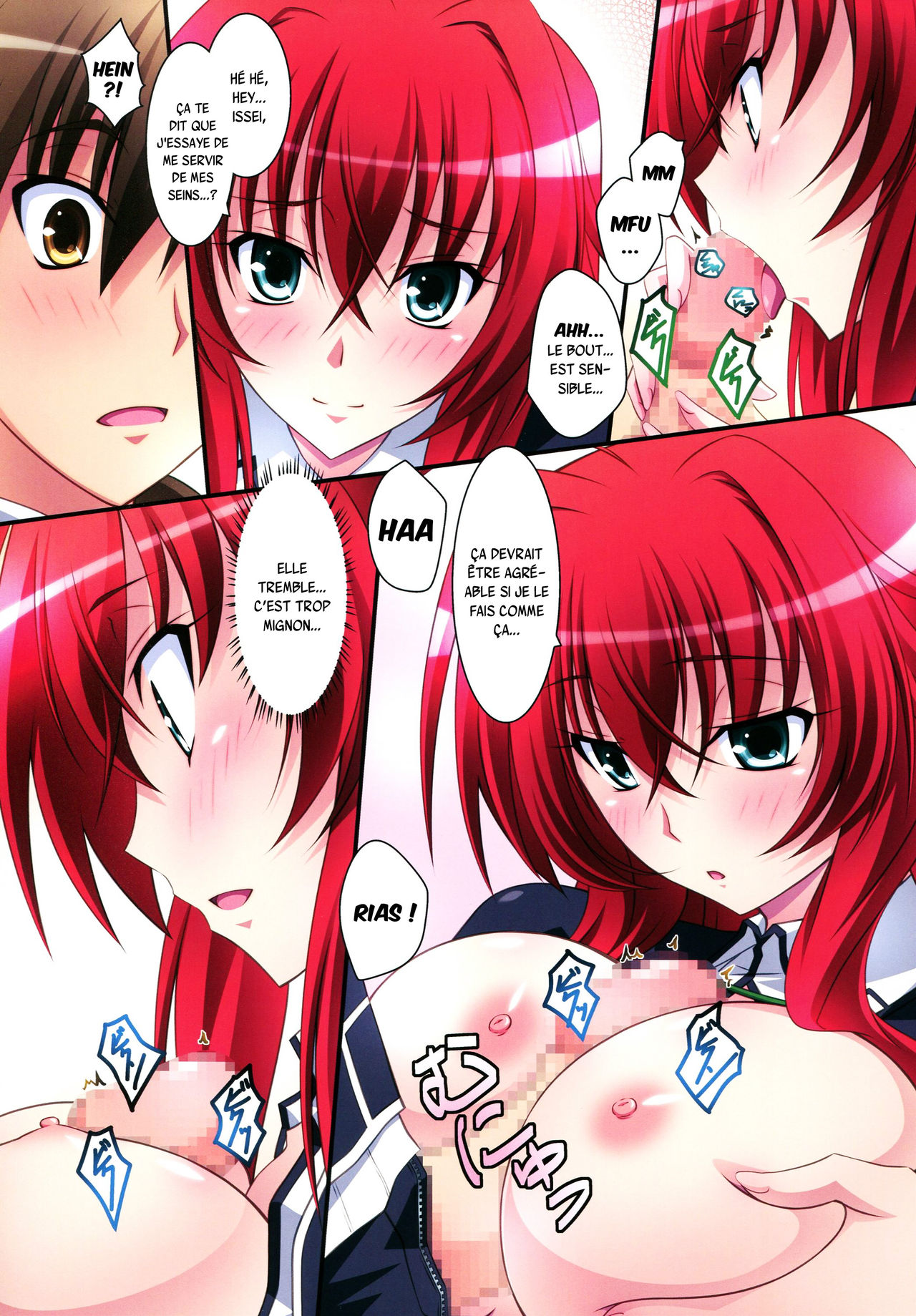 (C82) [Mahirutei (Izumi Mahiru)] Scarlet princess "Rias Daisuki!" (High School DxD) [French] {SAXtrad} изображение № 15