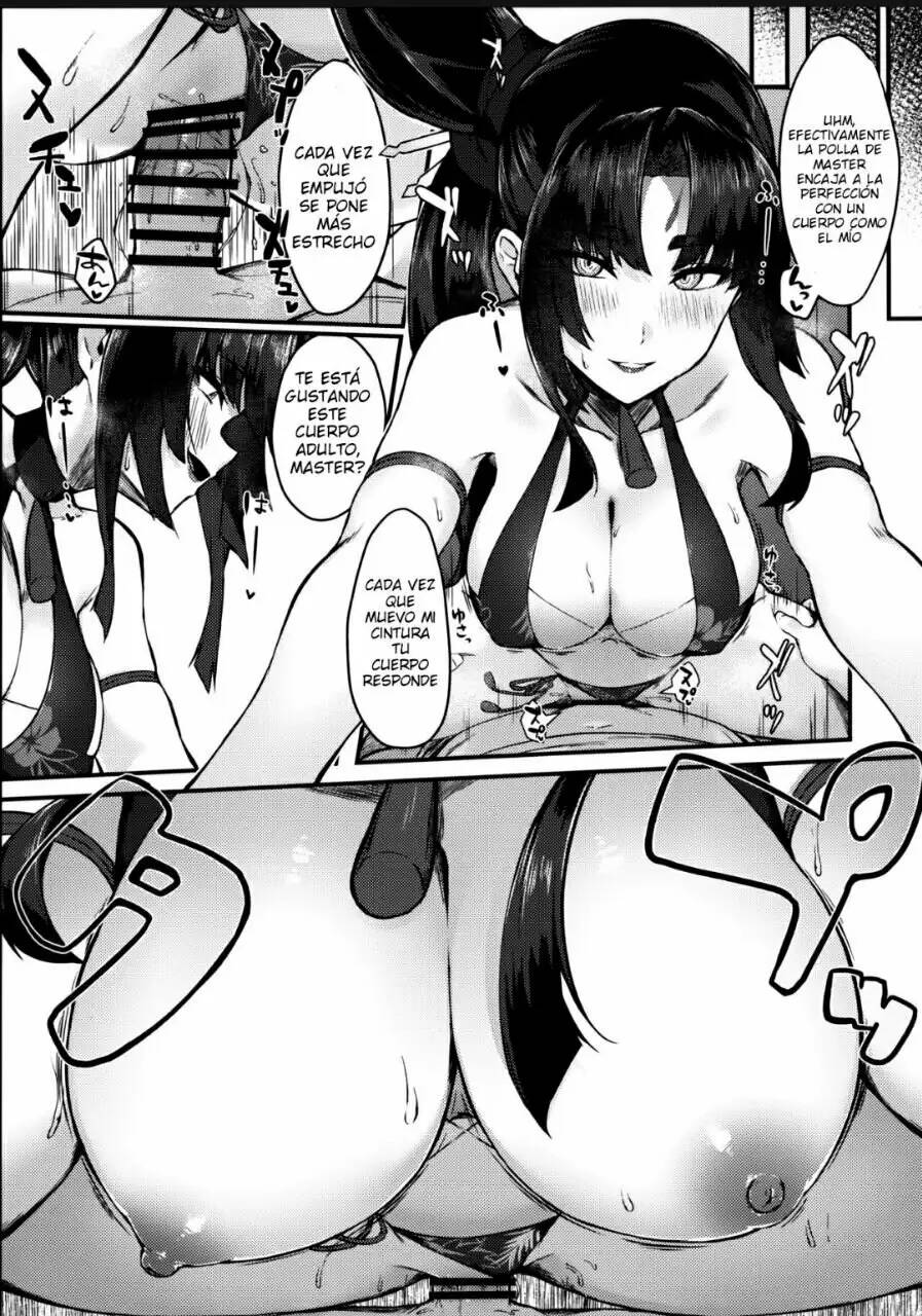 (C101) [Ayashii Bochi (PINTA)] Ushi Kurabe | Comparing the Ushis (Fate/Grand Order) [Spanish] image number 15