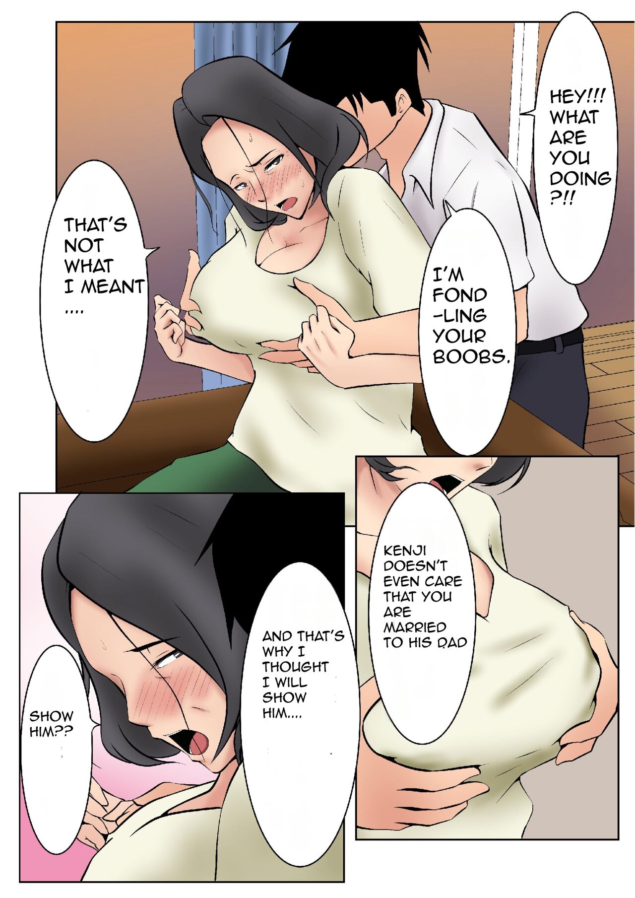 [Pentacle (Shimipan)] Okaa-san ga Boku no Tomodachi ni | My Step Mom and My Best Friend [English] [Silver] Bildnummer 18