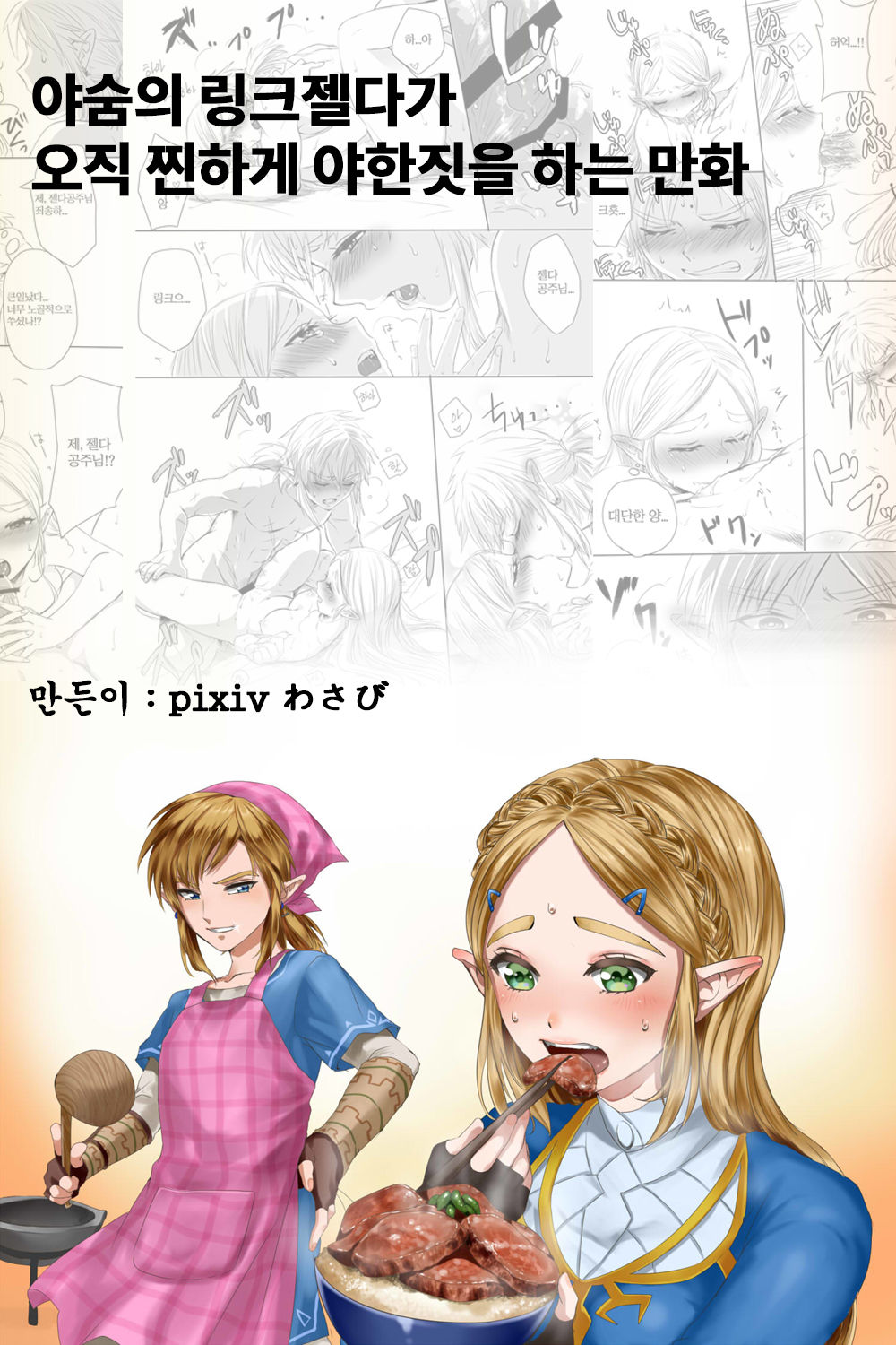 [Wasabi] 야숨의 링크젤다가 오직 찐하게 야한 짓을 하는 만화 (The Legend of Zelda: Breath of the Wild)[Korean] première image