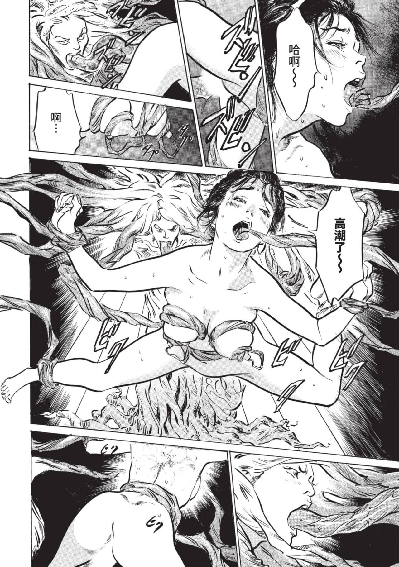 [Hazuki Kaoru] Inshuu Hiroku Midare Mandara 2 [Chinese] image number 49