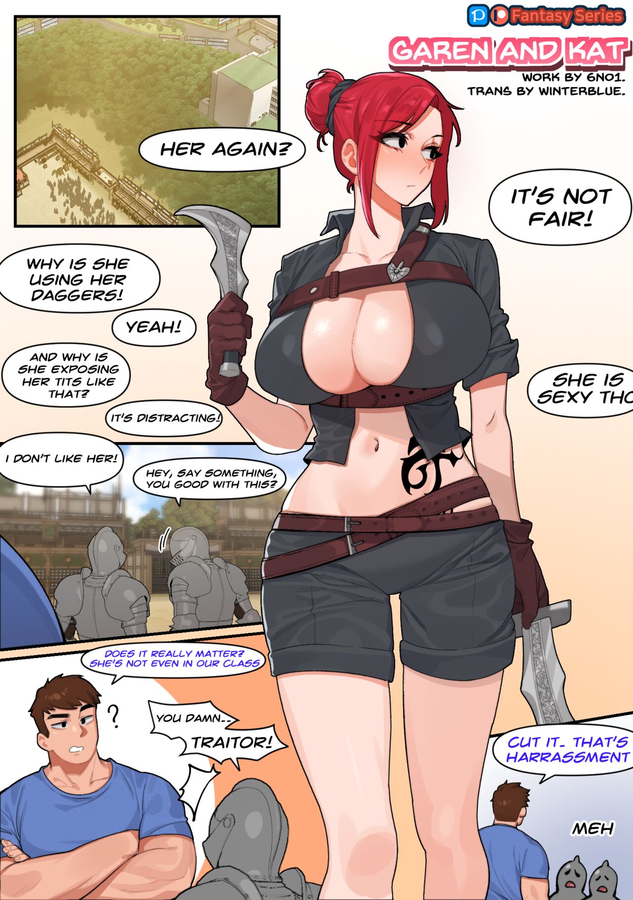 [6No1] Garen and Kat [English] [Uncensored] изображение № 1