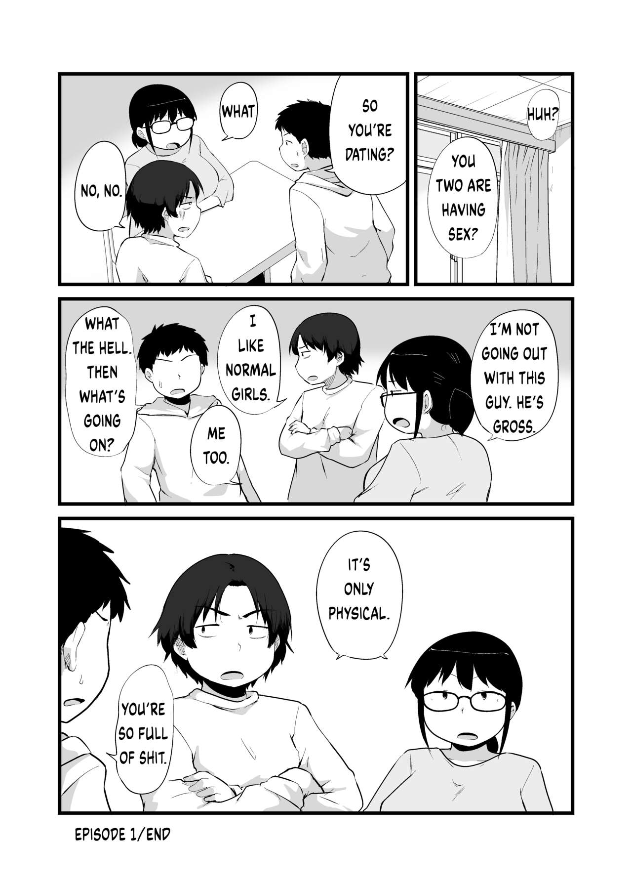 [Nounai Hokanko (Kirinama)] Tomodachi ga TS Shite Jimi-gao Kyonyuu ni Natta | My Friend Became a Plain-Faced Girl With Big Tits After TS [English] [LAMINATEFLOORING] image number 38