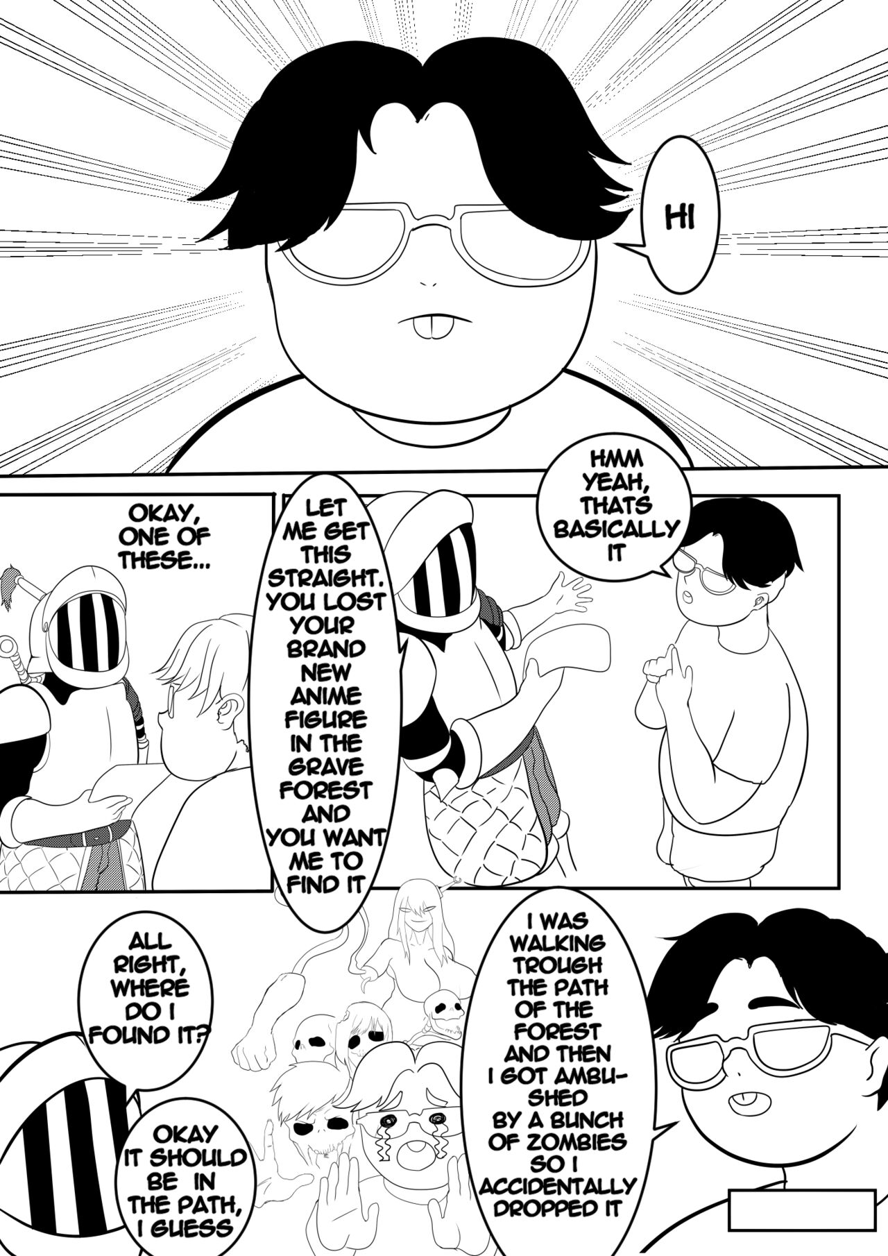 Caught By A Big Tiddy Zombie Girl image number 6