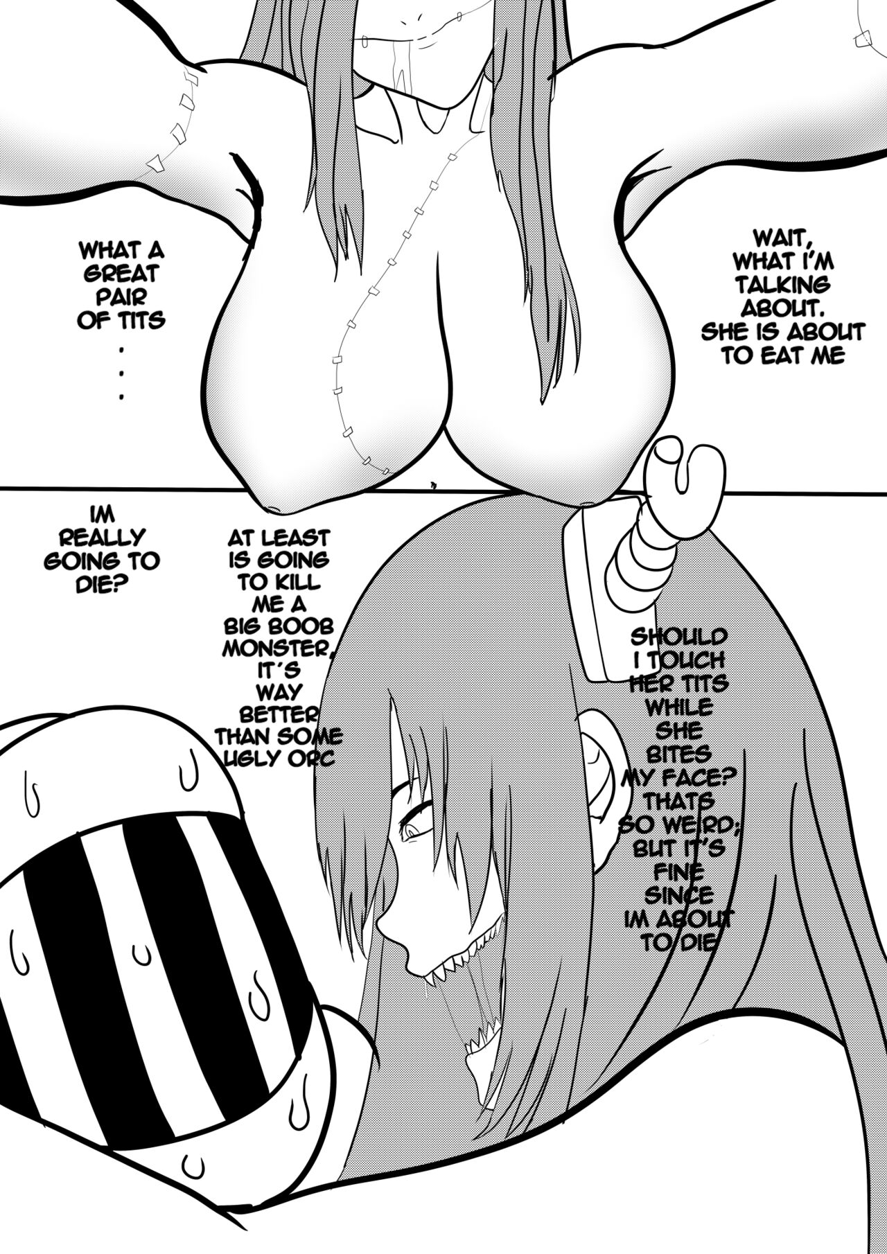 Caught By A Big Tiddy Zombie Girl image number 10