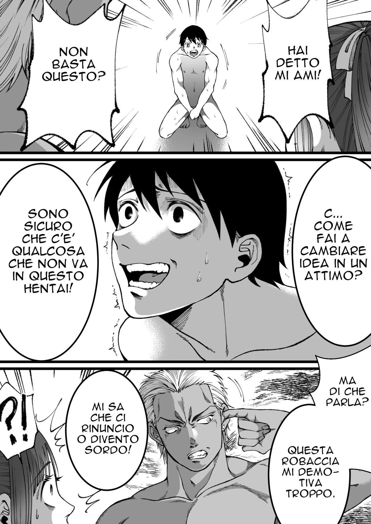 [Mr. Hokke (Mugicha World)] Tanshou Houkei wa Okotowari na Sekai A World Where Small, Phimosis Cocks Are Hated [Italian] 图片编号 18