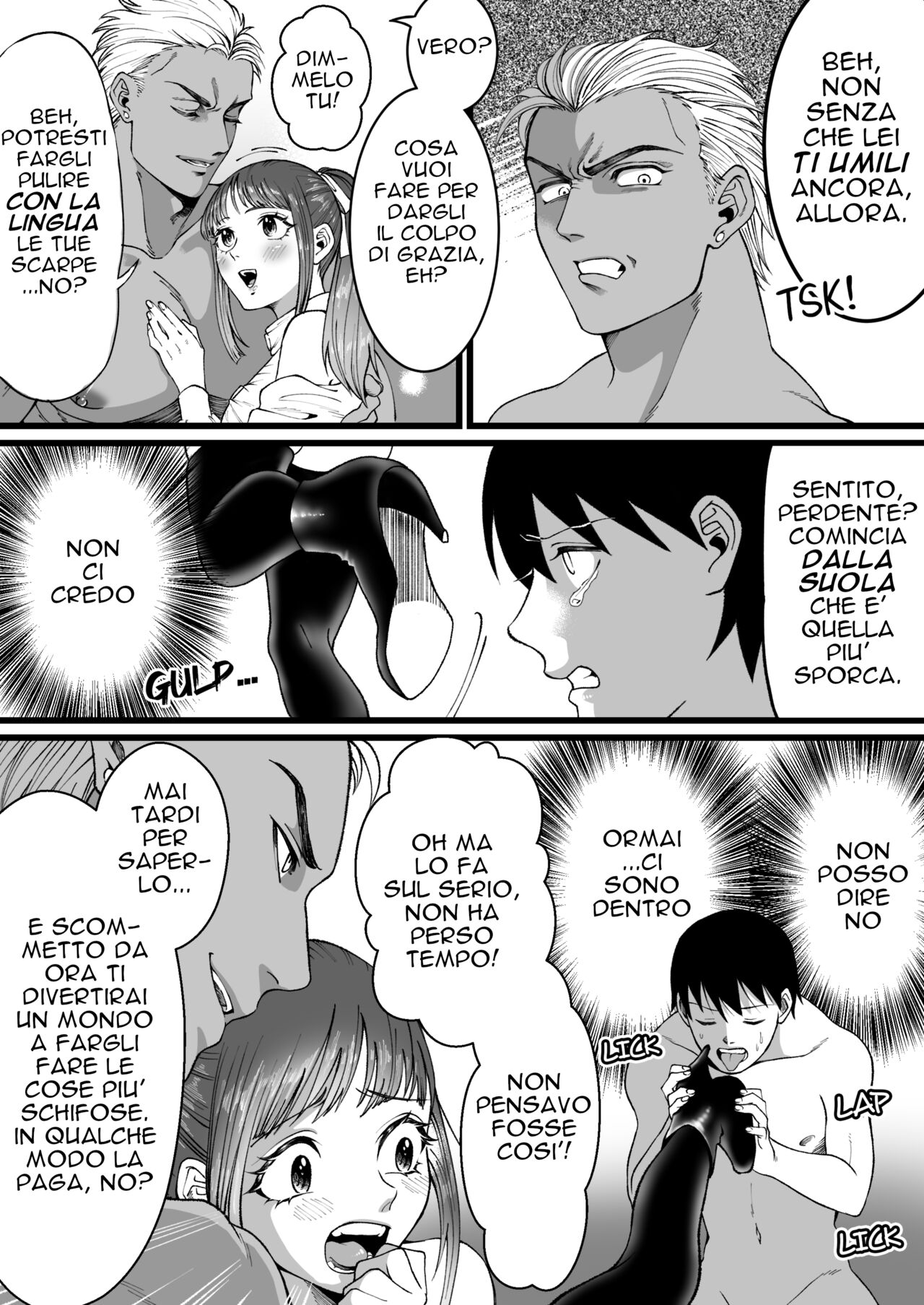 [Mr. Hokke (Mugicha World)] Tanshou Houkei wa Okotowari na Sekai A World Where Small, Phimosis Cocks Are Hated [Italian] 图片编号 22