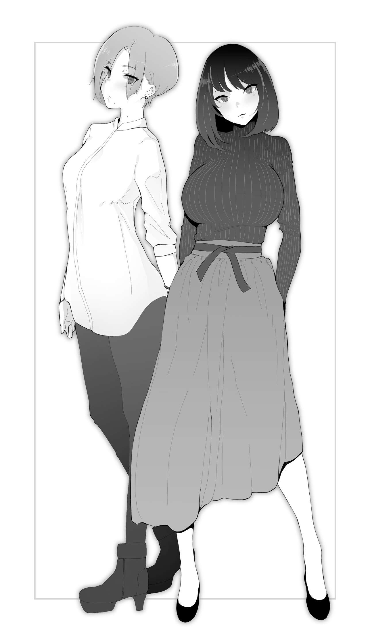 [Kagto(Alterna 🌸)] As Lesbians Whose Sex Life is in a Slump and are in Need of New Stimulation, is it Okay for the Scent of Cock to Awaken our Female Instincts? numero di immagine  2