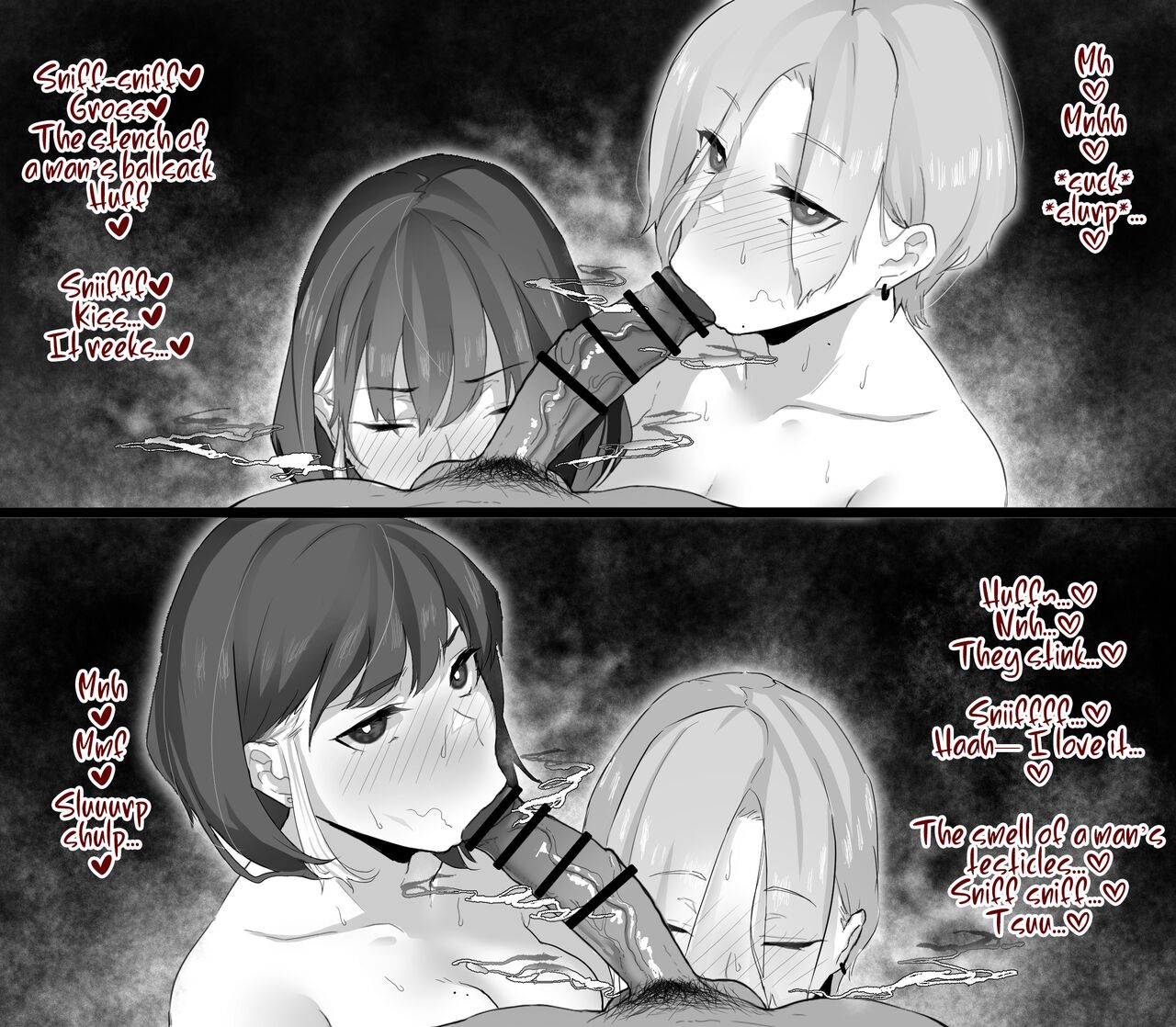 [Kagto(Alterna 🌸)] As Lesbians Whose Sex Life is in a Slump and are in Need of New Stimulation, is it Okay for the Scent of Cock to Awaken our Female Instincts? numero di immagine  29