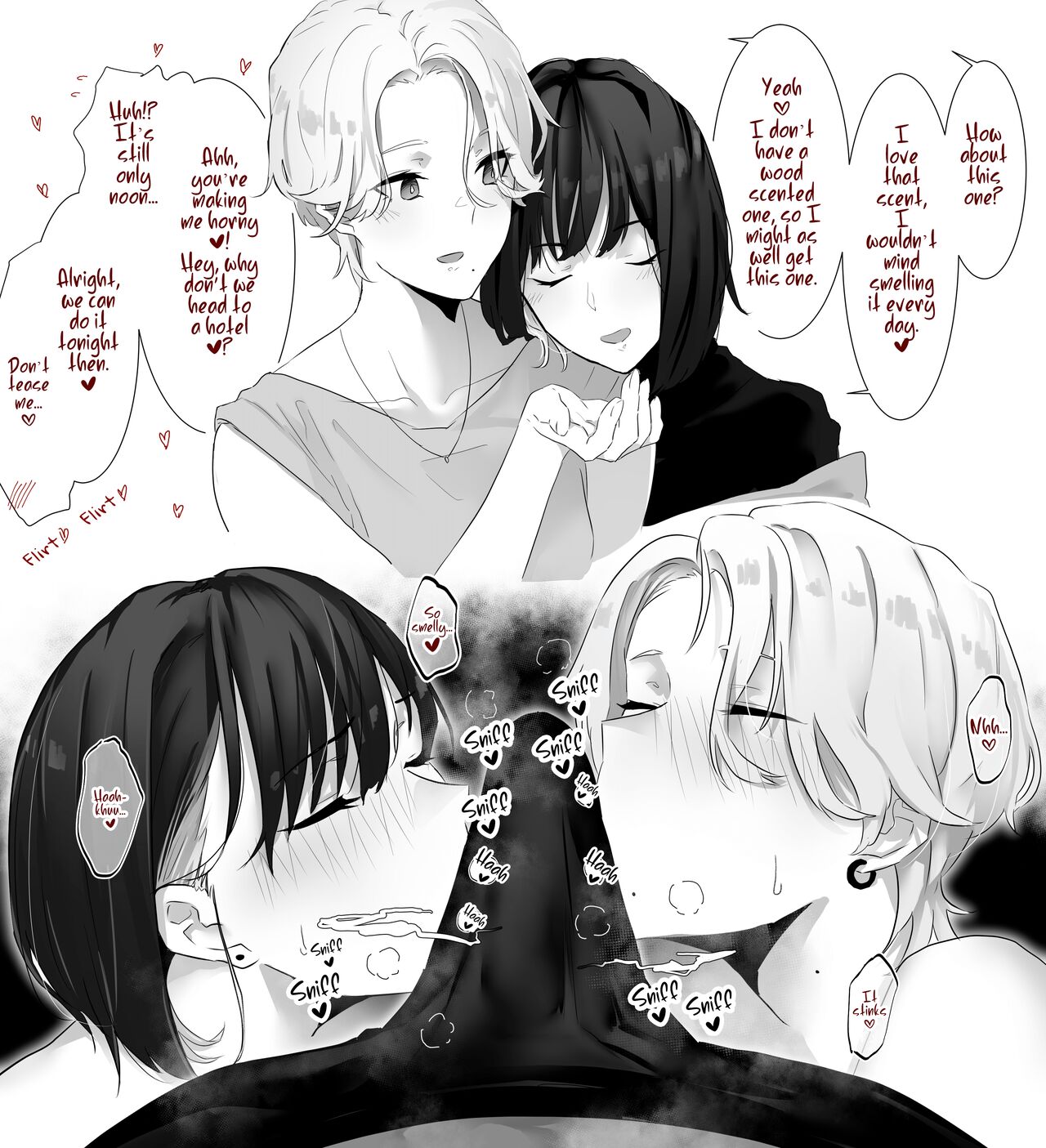 [Kagto(Alterna 🌸)] As Lesbians Whose Sex Life is in a Slump and are in Need of New Stimulation, is it Okay for the Scent of Cock to Awaken our Female Instincts? numero di immagine  43