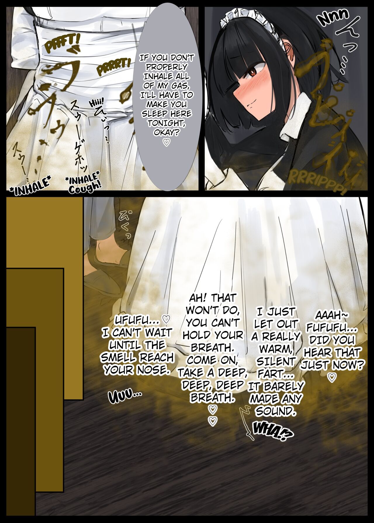 [Tsuchiro] Onara Manga - Maid to Bocchama [English] [Kuraudo] numero di immagine  15