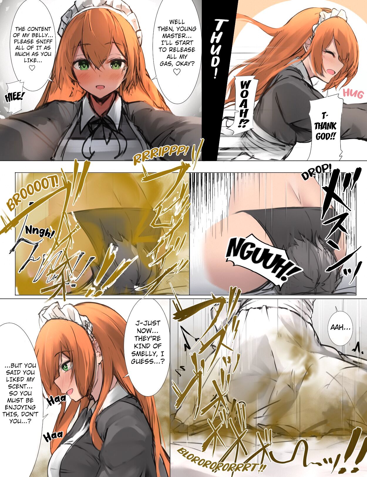 [Tsuchiro] Onara Manga - Maid to Bocchama [English] [Kuraudo] numero di immagine  23