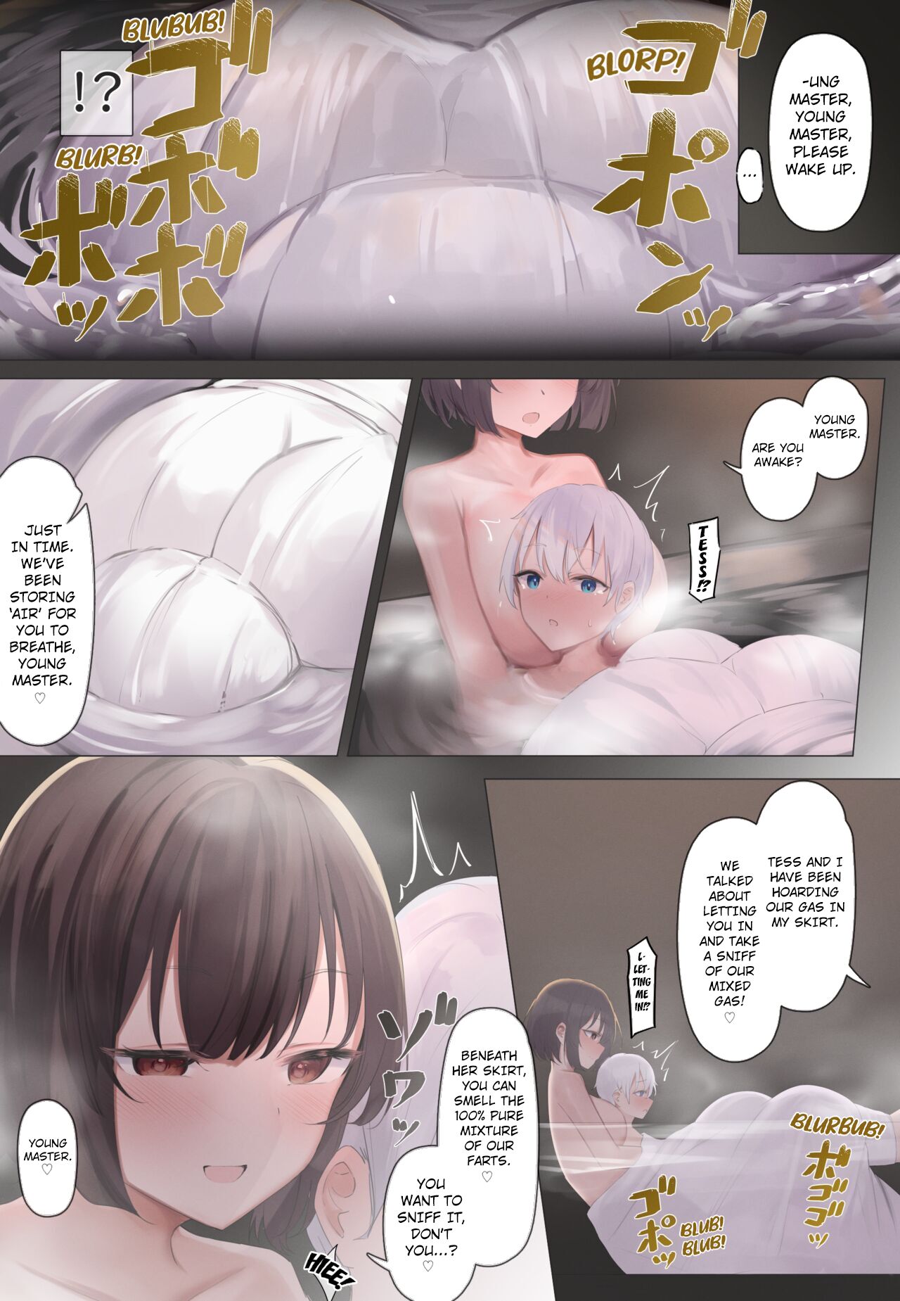 [Tsuchiro] Onara Manga - Maid to Bocchama [English] [Kuraudo] numero di immagine  62