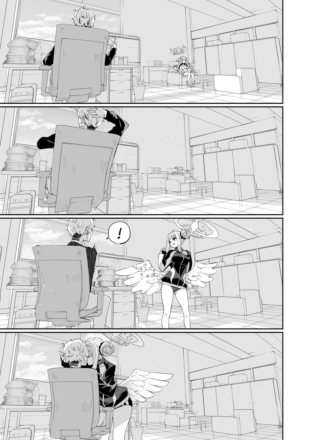 [Hatogoya (Hatoharu)] Hoshi no Izumi wa Amai Yuuwaku (Blue Archive) [Spanish] [Rakuen Translations] [Digital] imagen número 24