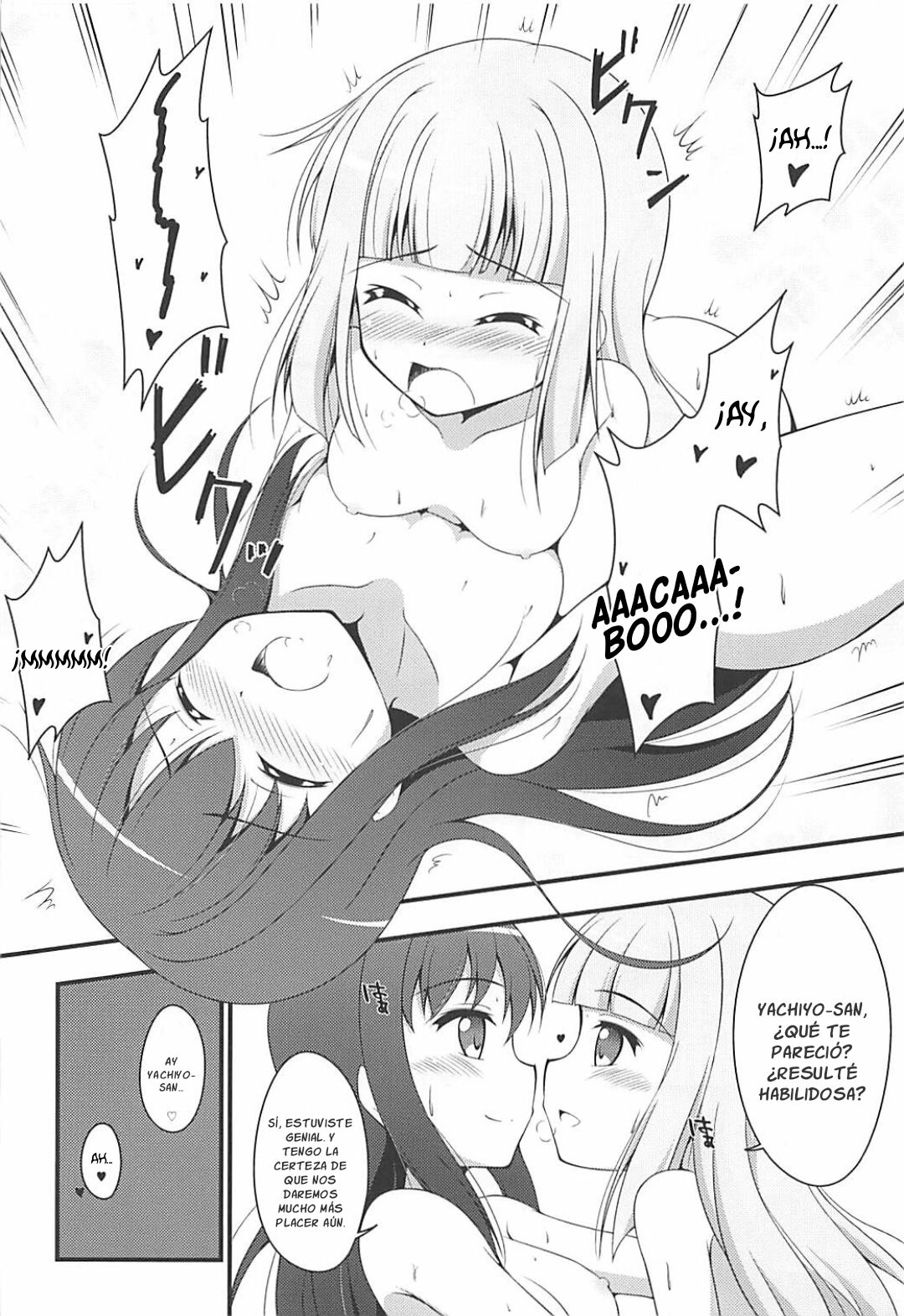 (COMIC1☆13) [BurstBomb.T (TKP)] Yachiyo File II (Puella Magi Madoka Magica Side Story: Magia Record) [Spanish] [Nekomi Fans] изображение № 17