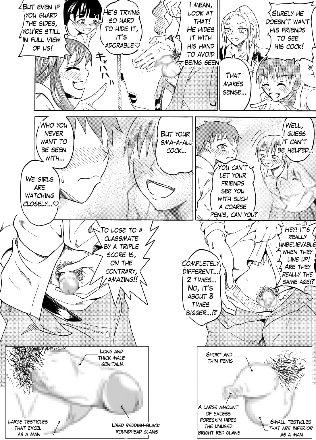 Peeking girls at boy's restroom Bildnummer 10