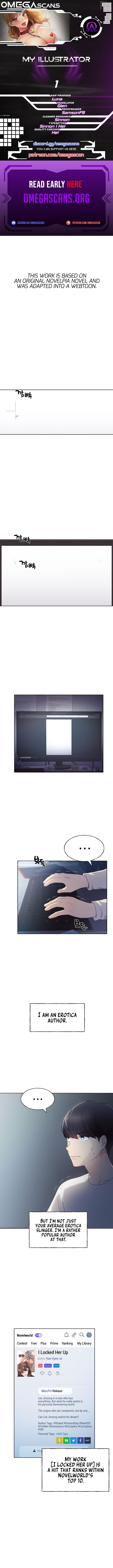 [Nocturnal & It is Fall] My Illustrator (1-24) [English] [Omega Scans] [Ongoing] 이미지 번호 2