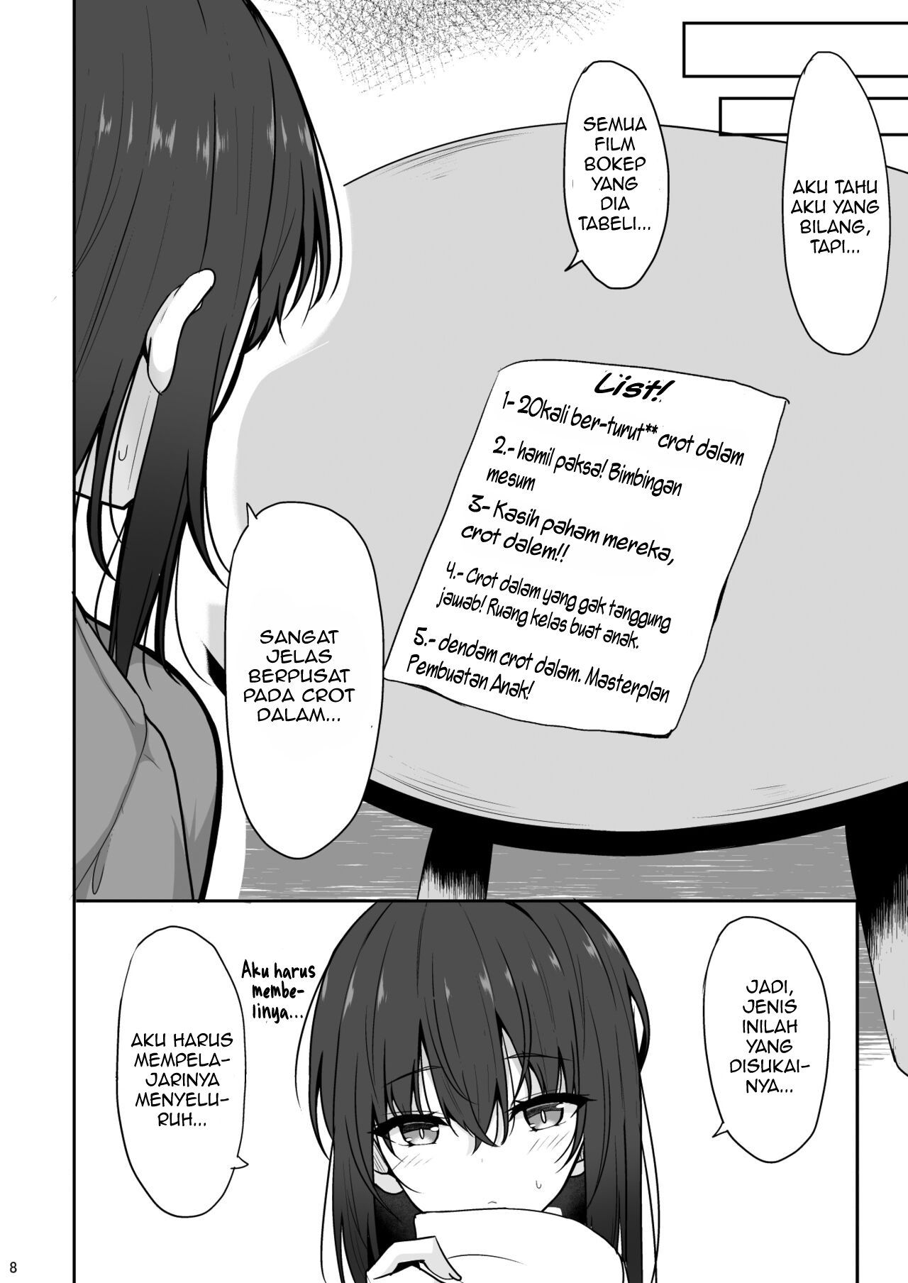 [Nekonokone (Takeyuu)] Otonashii Kanojo ga AV Satsuei Gokko de Nakadashi ga Daisuki na Dosukebe ni Naru made | Pacar yang Pendiam Jadi Orang Cabul yang Suka Ngecrot Dalam Saat Syuting Bokep image number 7