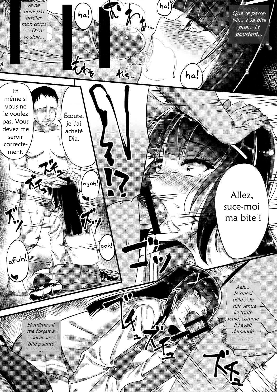 (BokuLove! Sunshine in Numazu 3) [Enokorokurage (NOSA)] Seitokaichou ga Hamerarete (Love Live! Sunshine!!) [French] 画像番号 4