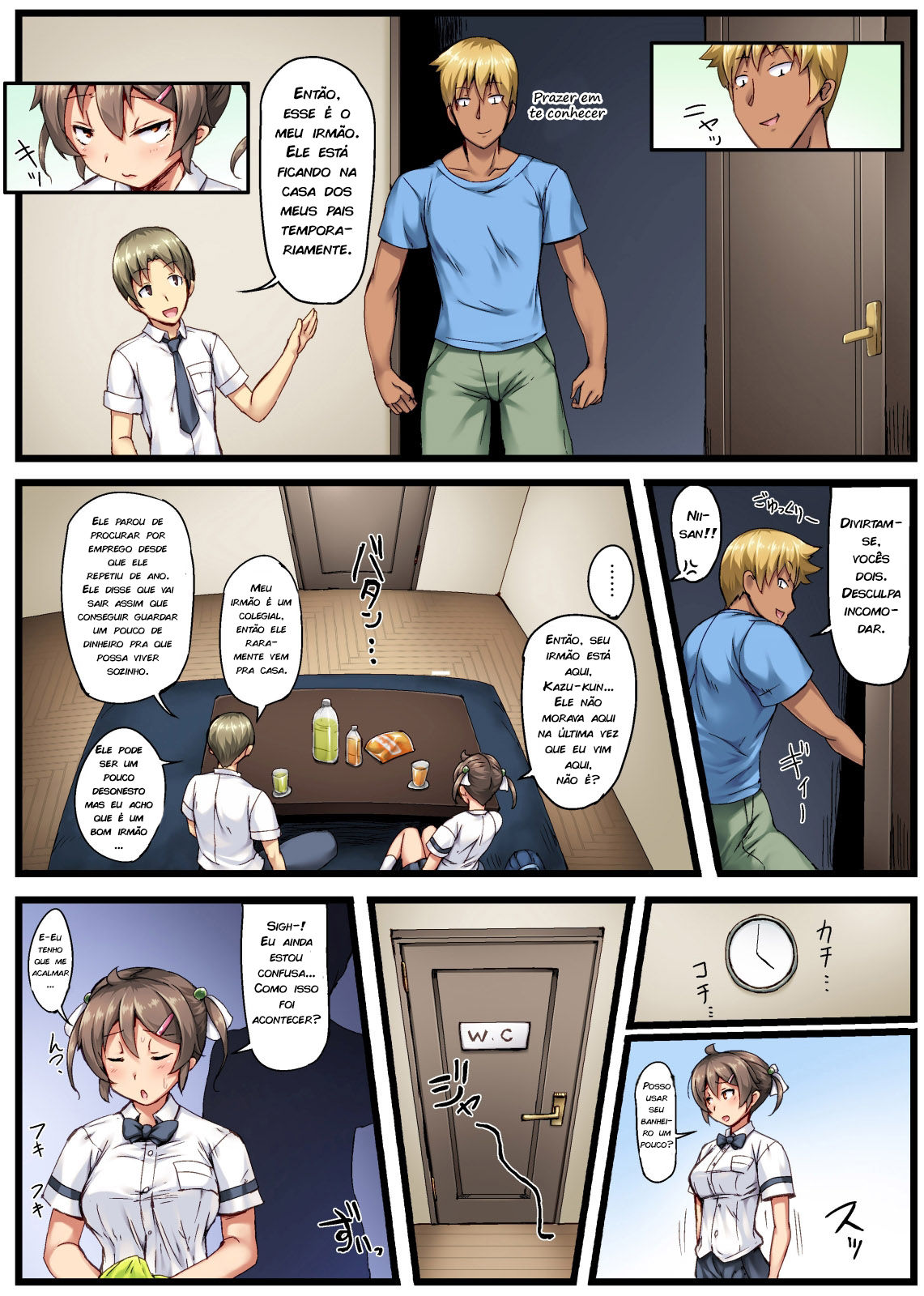 [Crimson CROWN (Imazon)] Otouto no Koibito ga Mukashi Choukyou Shita Motokano datta [Portuguese-BR] [zk3y] 图片编号 5