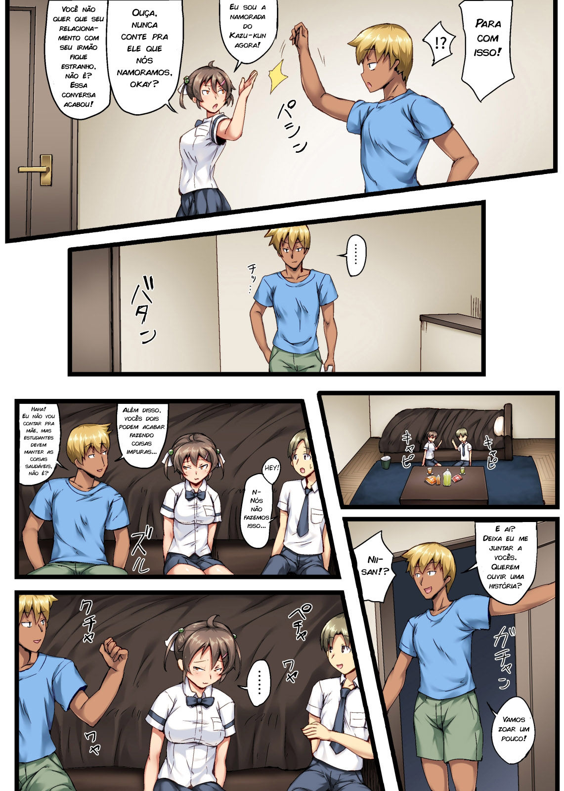 [Crimson CROWN (Imazon)] Otouto no Koibito ga Mukashi Choukyou Shita Motokano datta [Portuguese-BR] [zk3y] 图片编号 7