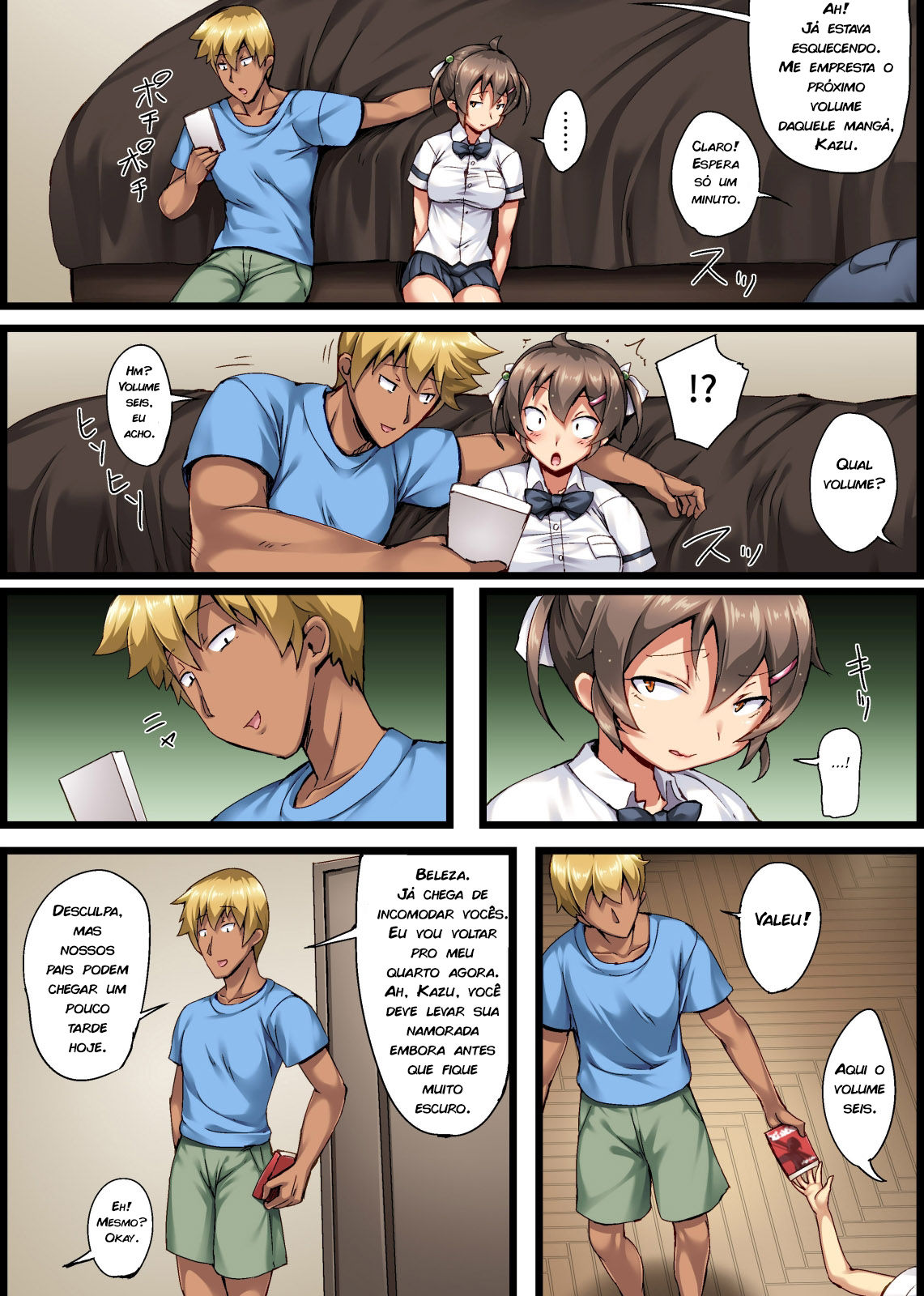 [Crimson CROWN (Imazon)] Otouto no Koibito ga Mukashi Choukyou Shita Motokano datta [Portuguese-BR] [zk3y] 图片编号 8