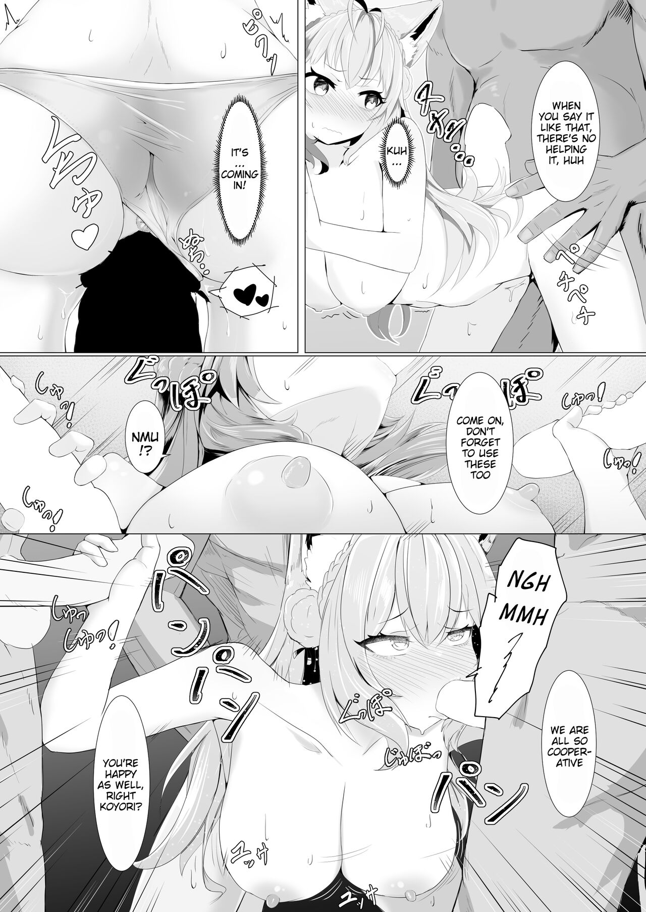 [I'll be BEAR (Shirokuma)] HoloX Natsu no Sex (Hololive) [English] [Digital] image number 9