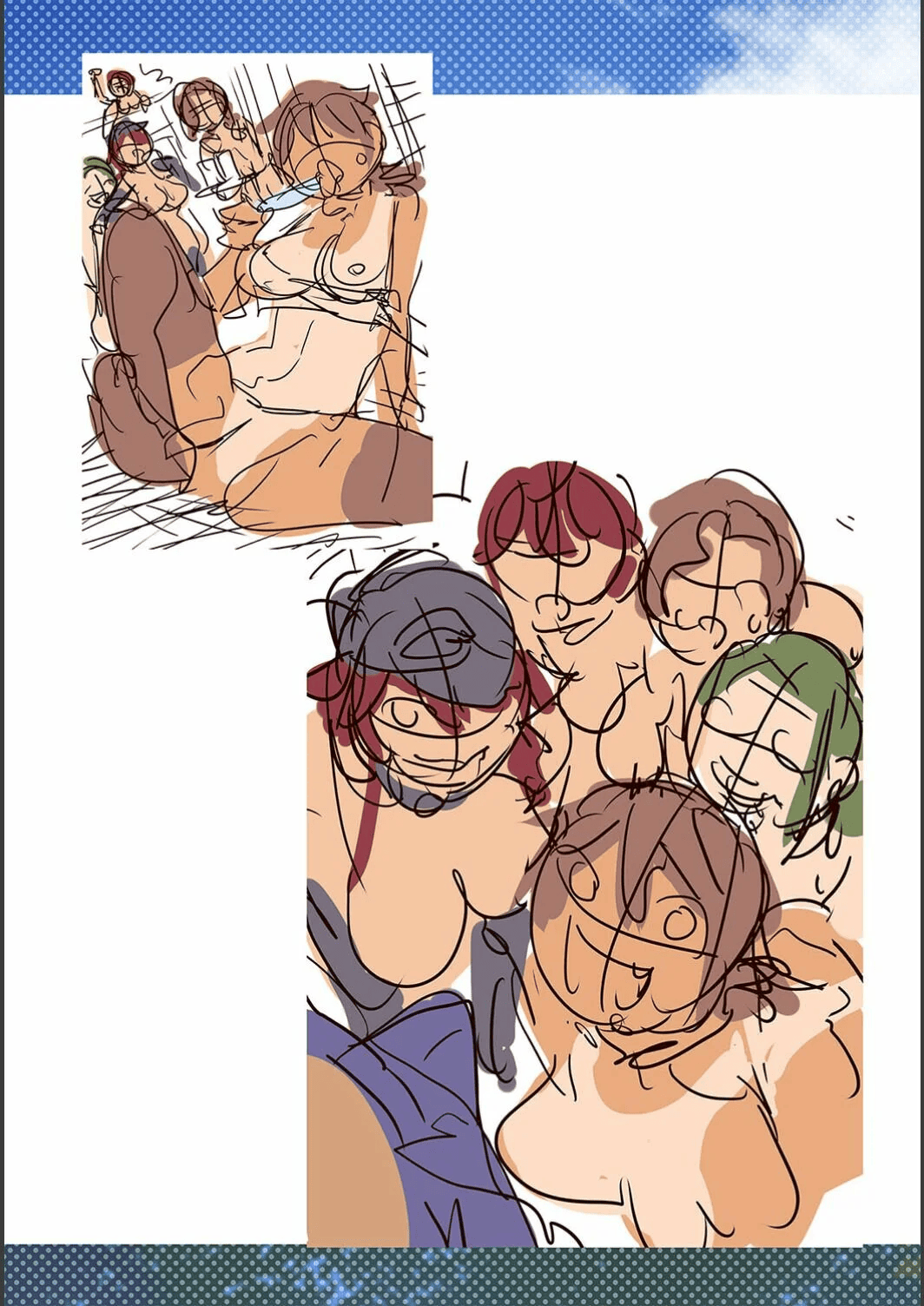 [Mizuryu Kei] Mis Amigas son Unas Sinverguenzas изображение № 229