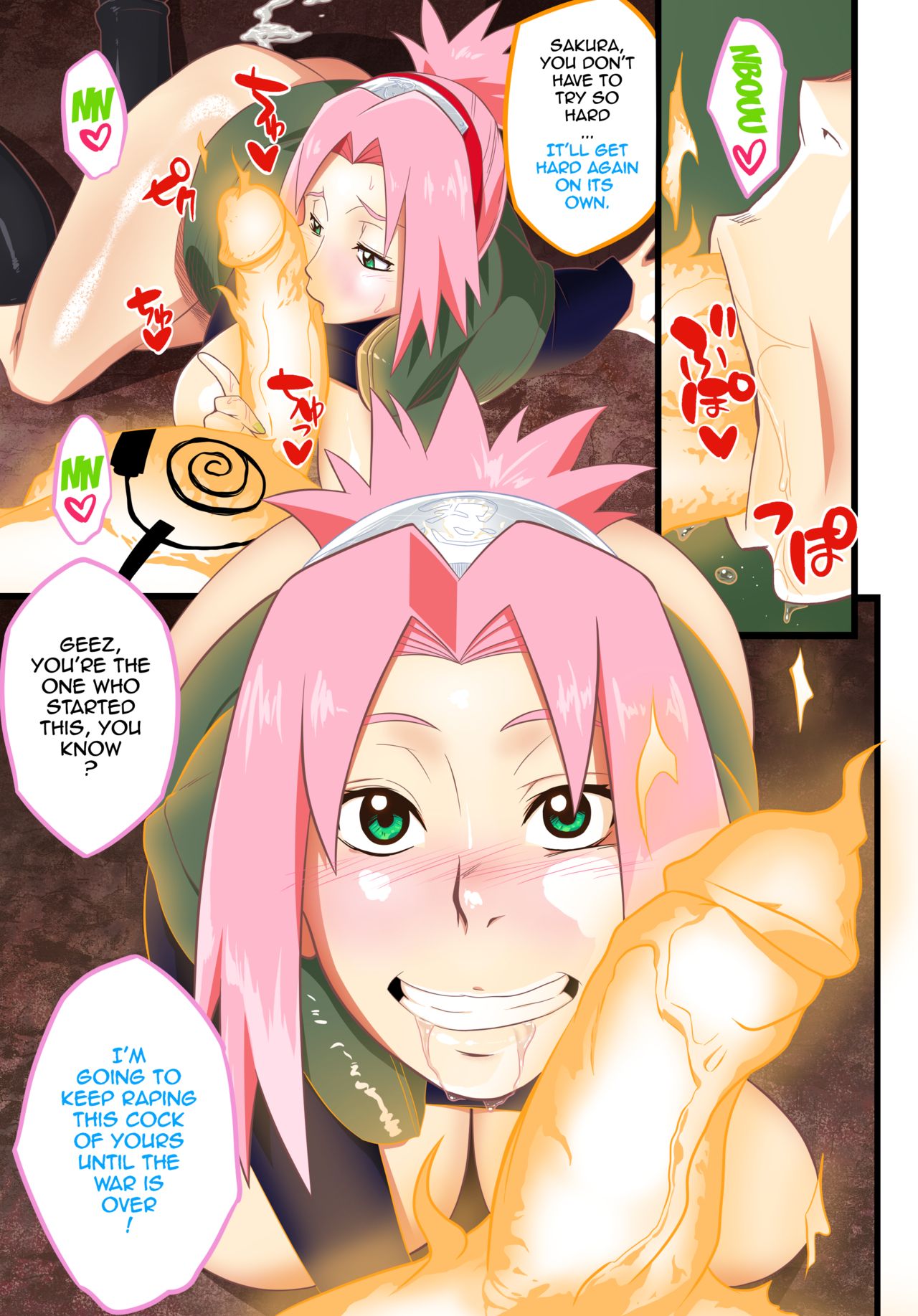 (C87) [Karakishi Youhei-dan Shinga (Sahara Wataru)] Haouju 2 [SCENE: 2] (Naruto) [English] {doujin-moe.us} [Colorized] [HIMAWARI] [Uncensored] imagen número 7