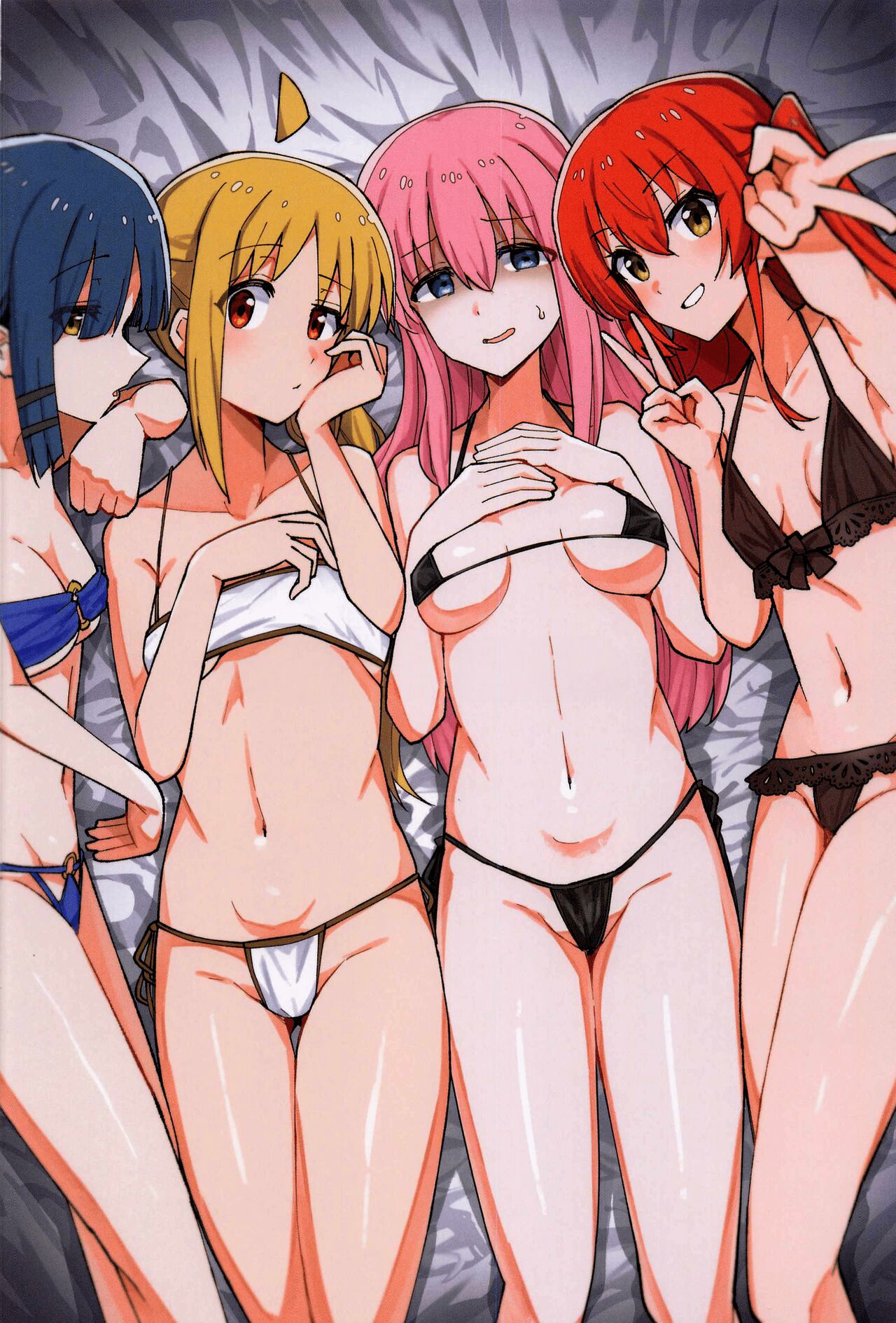 (Bocchi the Only!) [Yakitori Teishoku (Toriyaro)] Yokkyuu Fuman | Вниз по спирали (Bocchi the Rock!) [Russian] [﻿PaulichP] image number 25