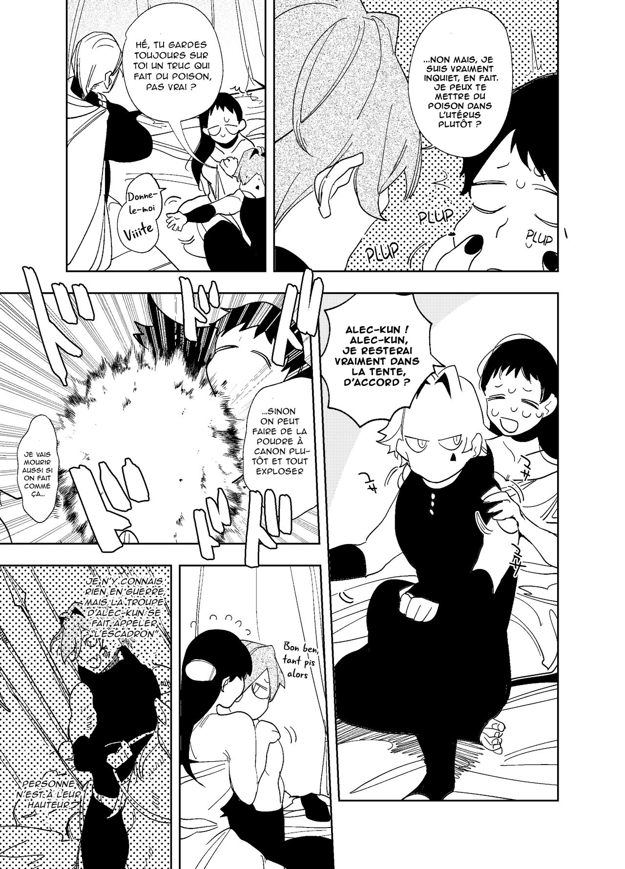 [Sakiccyo dake!(Horita ahan)] Isekai Trip Saki de Tasuketekureta noha, Hitogoroshi no Syounenn deshita. 3 | Le jeune garçon qui m'a sauvée quand j'ai trébuché dans un autre monde était un meurtrier. 3 [French] image number 9