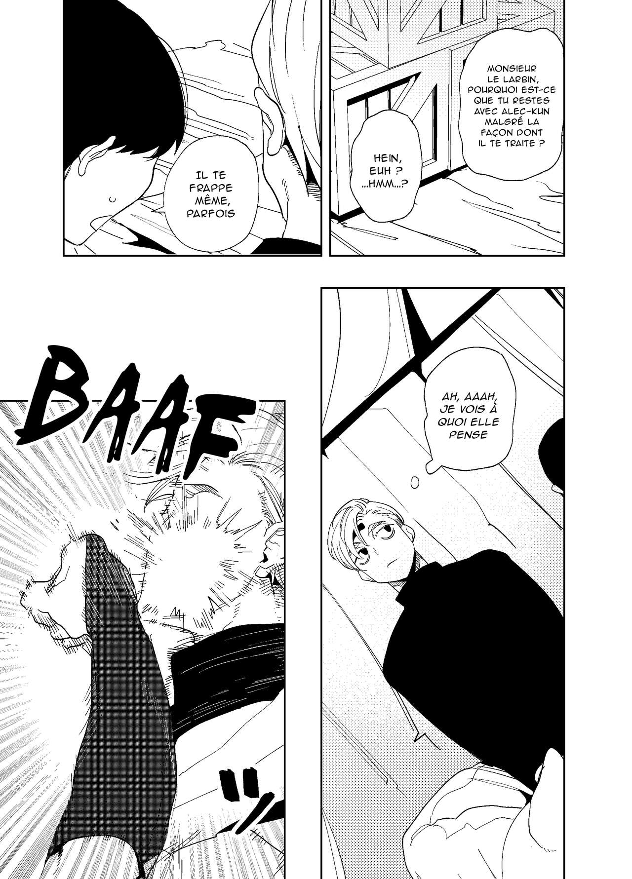 [Sakiccyo dake!(Horita ahan)] Isekai Trip Saki de Tasuketekureta noha, Hitogoroshi no Syounenn deshita. 3 | Le jeune garçon qui m'a sauvée quand j'ai trébuché dans un autre monde était un meurtrier. 3 [French] image number 17