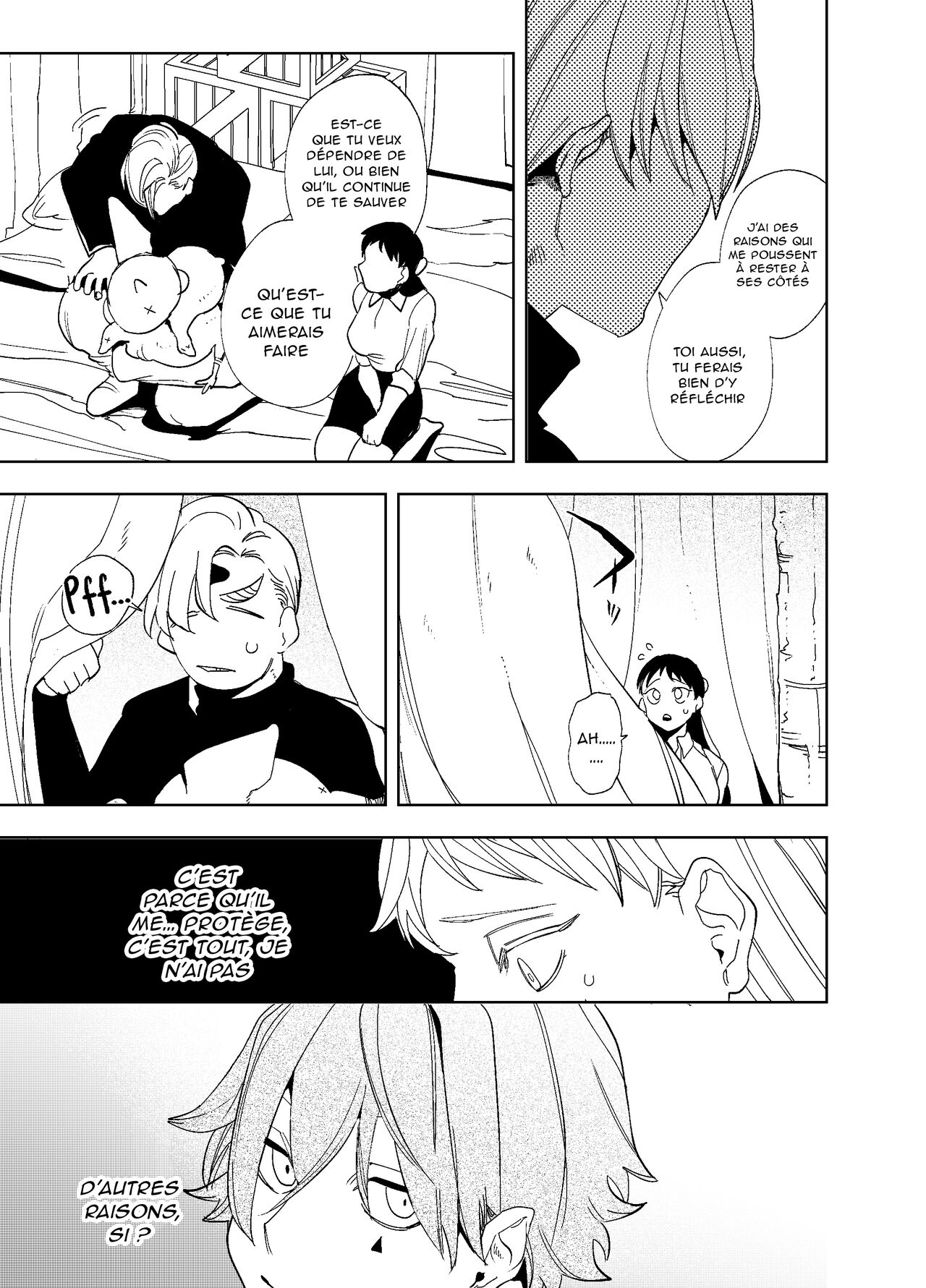 [Sakiccyo dake!(Horita ahan)] Isekai Trip Saki de Tasuketekureta noha, Hitogoroshi no Syounenn deshita. 3 | Le jeune garçon qui m'a sauvée quand j'ai trébuché dans un autre monde était un meurtrier. 3 [French] image number 21