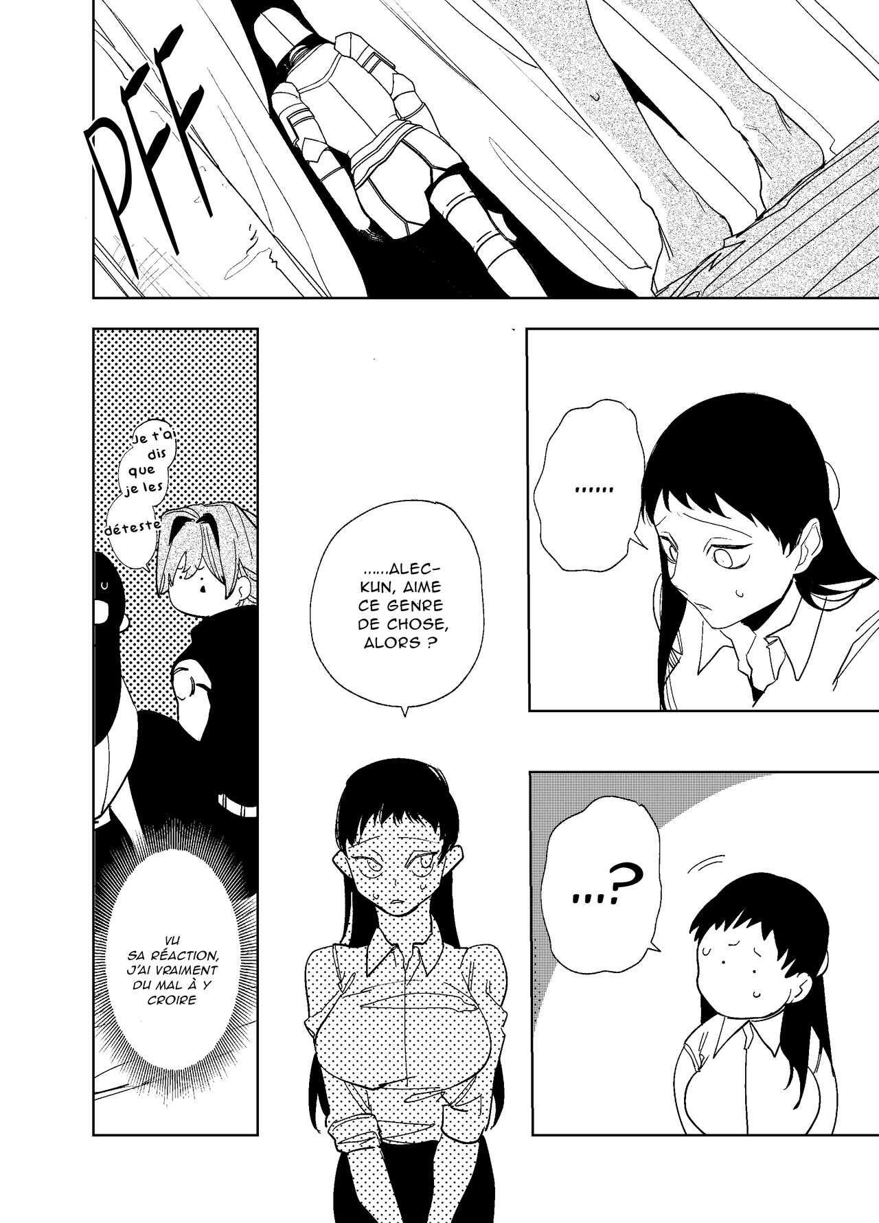 [Sakiccyo dake!(Horita ahan)] Isekai Trip Saki de Tasuketekureta noha, Hitogoroshi no Syounenn deshita. 3 | Le jeune garçon qui m'a sauvée quand j'ai trébuché dans un autre monde était un meurtrier. 3 [French] image number 36