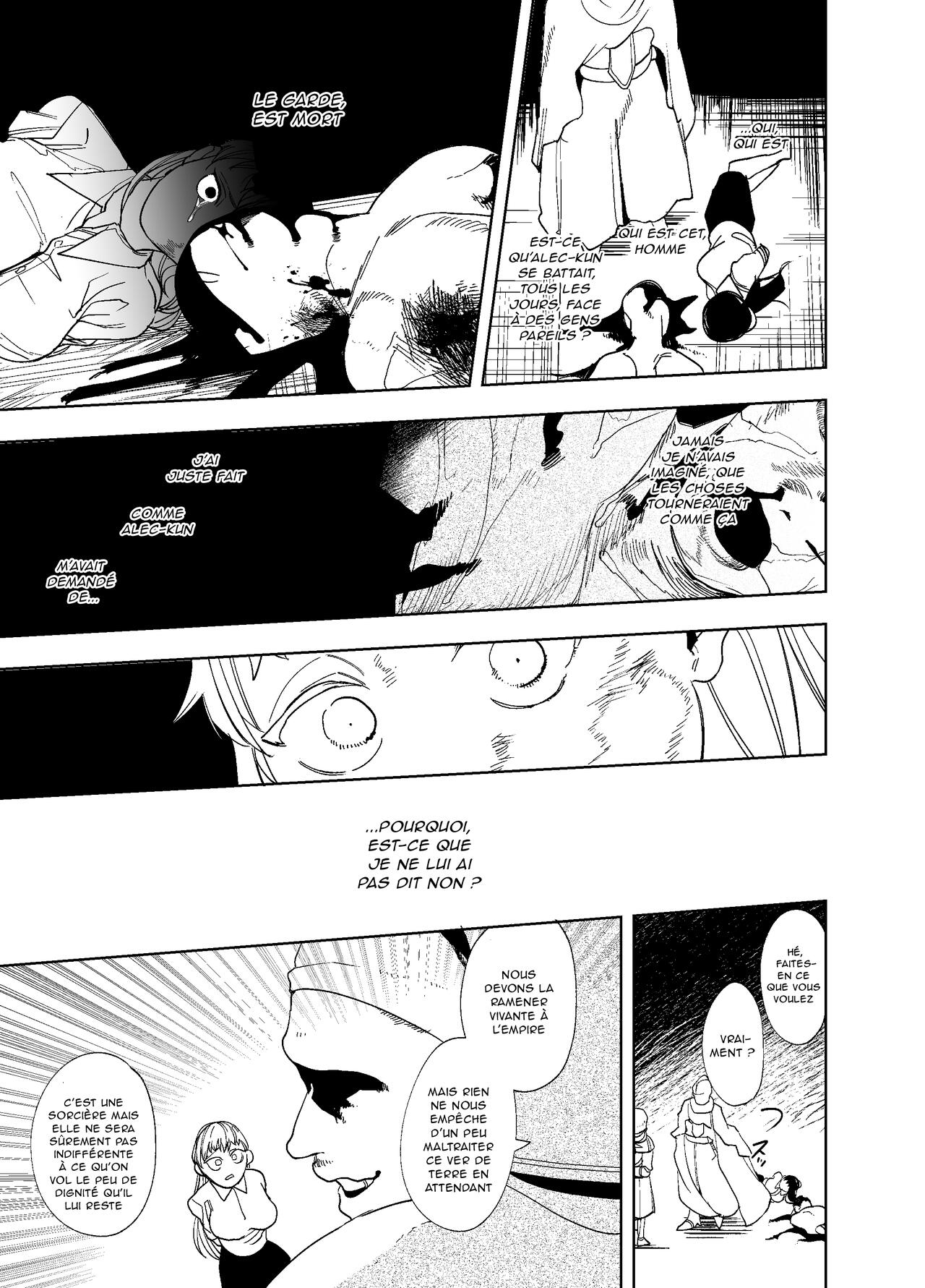 [Sakiccyo dake!(Horita ahan)] Isekai Trip Saki de Tasuketekureta noha, Hitogoroshi no Syounenn deshita. 3 | Le jeune garçon qui m'a sauvée quand j'ai trébuché dans un autre monde était un meurtrier. 3 [French] image number 46