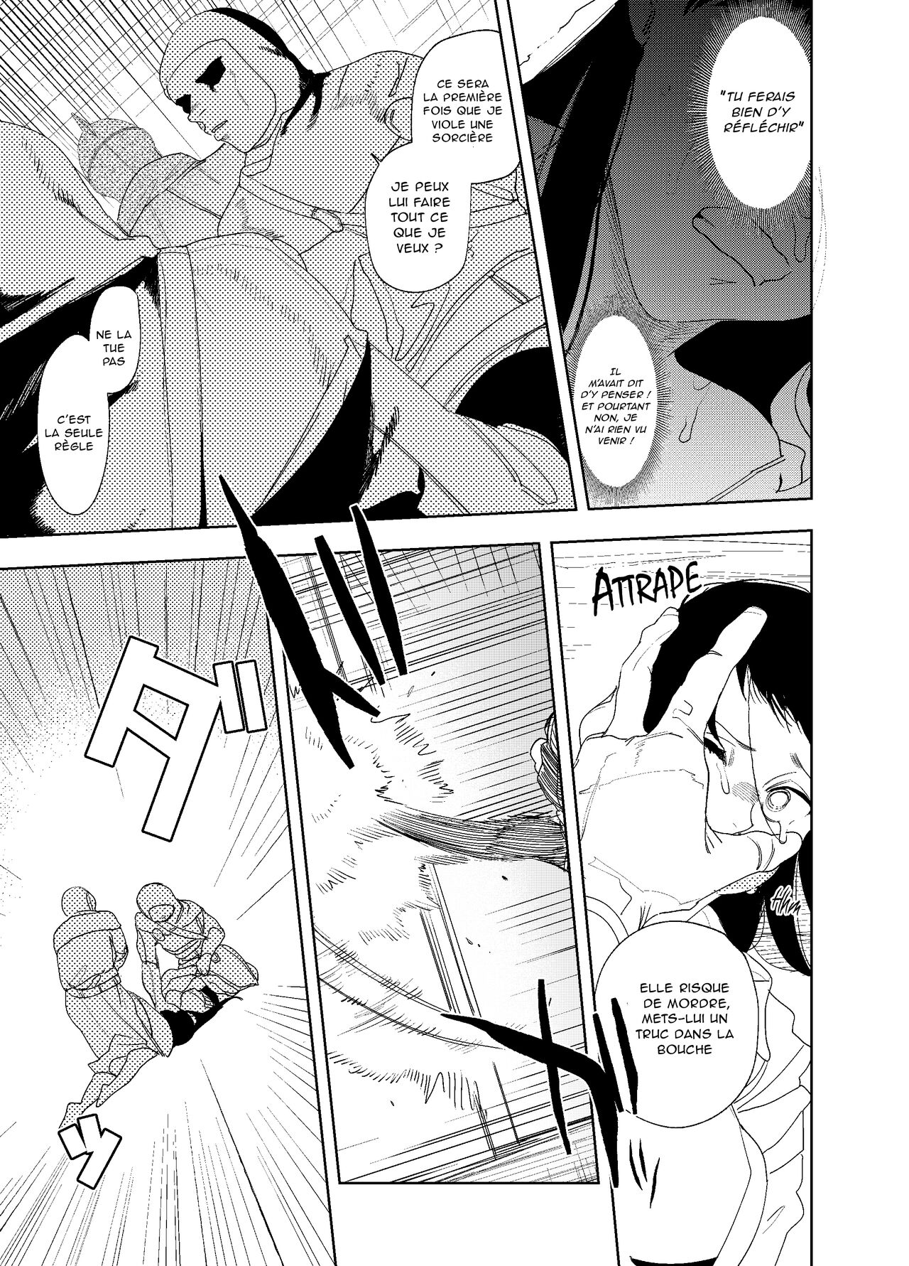 [Sakiccyo dake!(Horita ahan)] Isekai Trip Saki de Tasuketekureta noha, Hitogoroshi no Syounenn deshita. 3 | Le jeune garçon qui m'a sauvée quand j'ai trébuché dans un autre monde était un meurtrier. 3 [French] image number 48