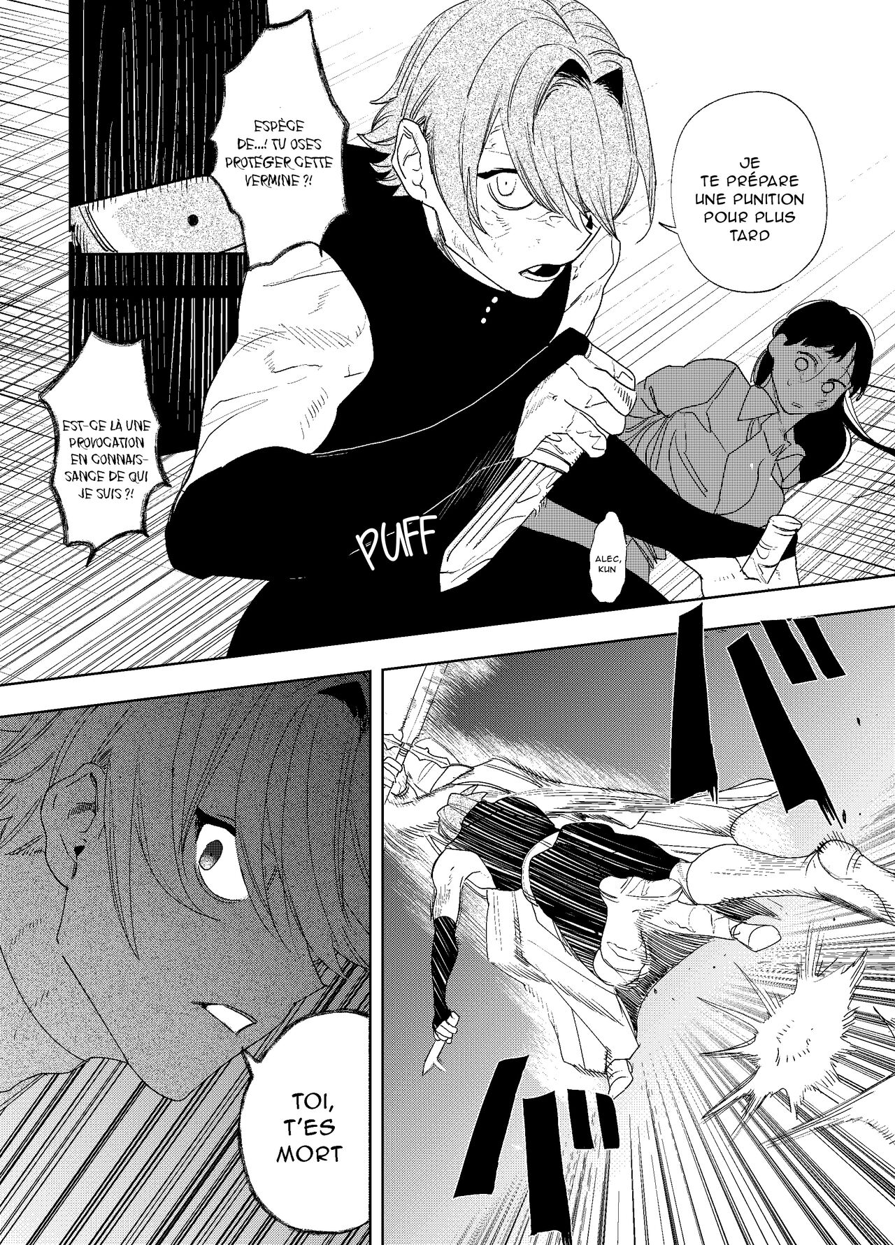 [Sakiccyo dake!(Horita ahan)] Isekai Trip Saki de Tasuketekureta noha, Hitogoroshi no Syounenn deshita. 3 | Le jeune garçon qui m'a sauvée quand j'ai trébuché dans un autre monde était un meurtrier. 3 [French] image number 50