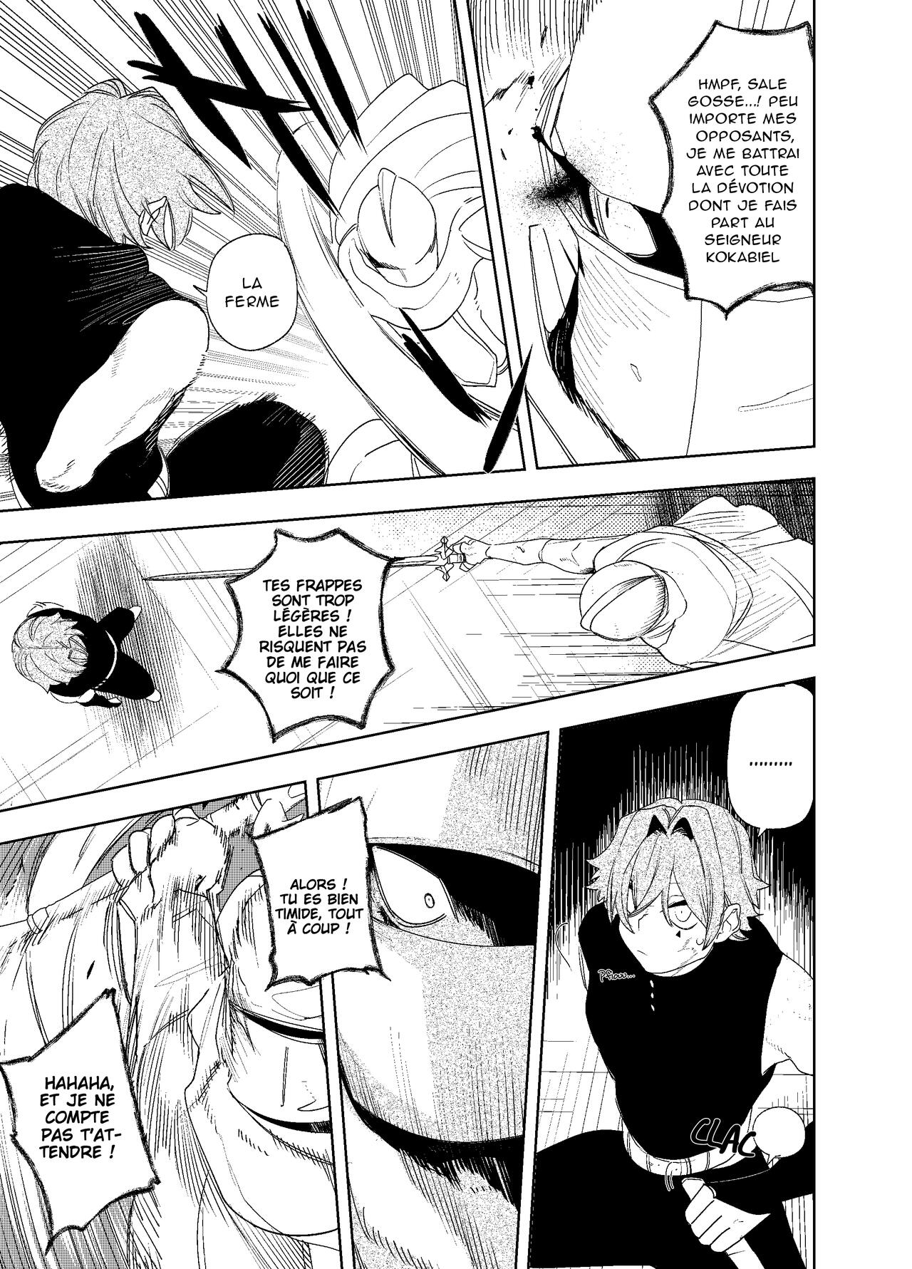 [Sakiccyo dake!(Horita ahan)] Isekai Trip Saki de Tasuketekureta noha, Hitogoroshi no Syounenn deshita. 3 | Le jeune garçon qui m'a sauvée quand j'ai trébuché dans un autre monde était un meurtrier. 3 [French] image number 52