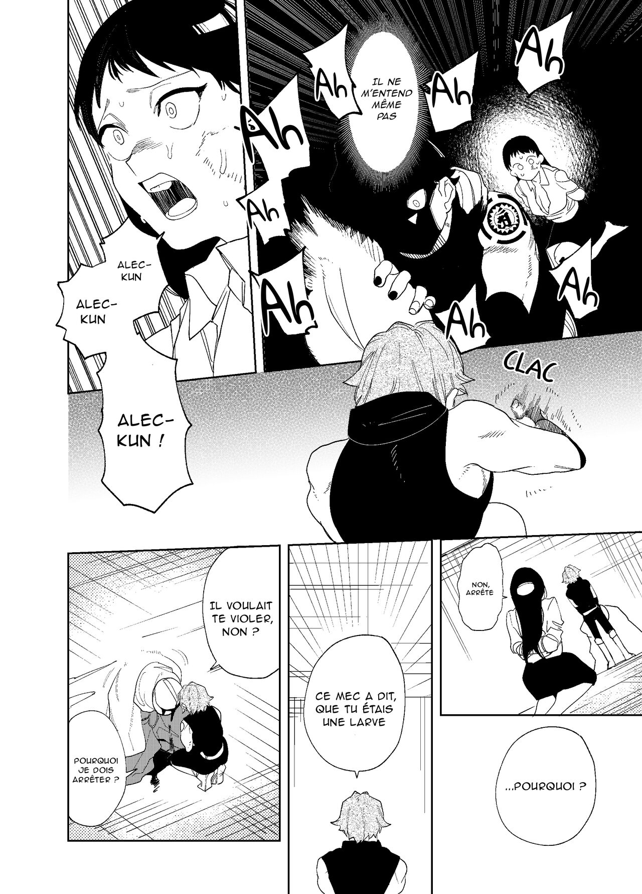 [Sakiccyo dake!(Horita ahan)] Isekai Trip Saki de Tasuketekureta noha, Hitogoroshi no Syounenn deshita. 3 | Le jeune garçon qui m'a sauvée quand j'ai trébuché dans un autre monde était un meurtrier. 3 [French] image number 55