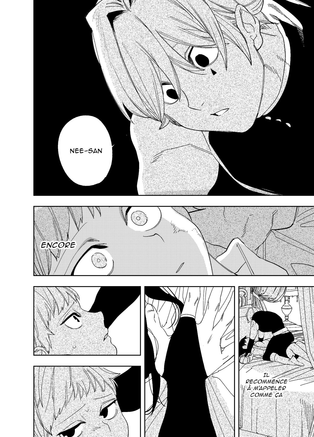 [Sakiccyo dake!(Horita ahan)] Isekai Trip Saki de Tasuketekureta noha, Hitogoroshi no Syounenn deshita. 3 | Le jeune garçon qui m'a sauvée quand j'ai trébuché dans un autre monde était un meurtrier. 3 [French] image number 59