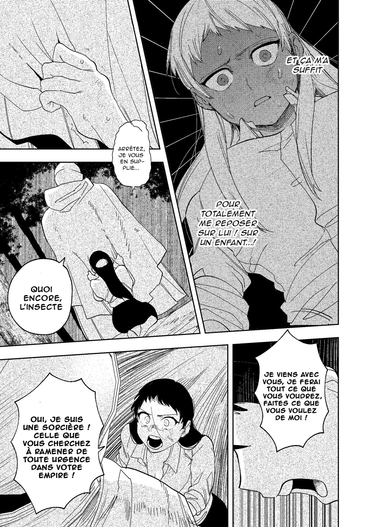 [Sakiccyo dake!(Horita ahan)] Isekai Trip Saki de Tasuketekureta noha, Hitogoroshi no Syounenn deshita. 3 | Le jeune garçon qui m'a sauvée quand j'ai trébuché dans un autre monde était un meurtrier. 3 [French] image number 94