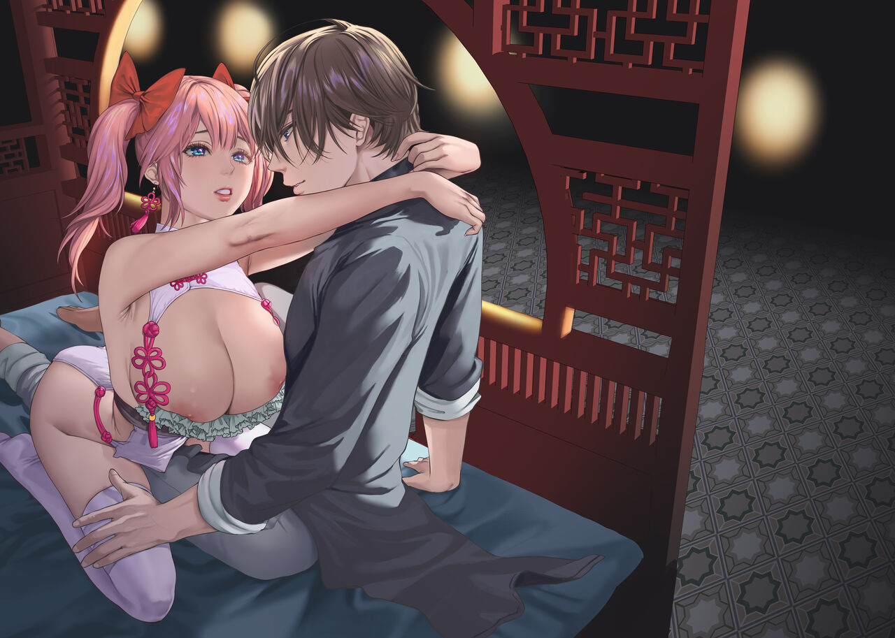 [Hon kon dō/ ga uron ze ~tsuHaru dō/ shin kū Ema/ fū-ge tsui wa iroha] ga uron ze ~tsuHaru dō ~ Sumi to majiwaru fū fu gou Jǐn｜九龙绝春堂～与墨相交的夫妇合巹[中文] [橄榄汉化组] изображение № 1