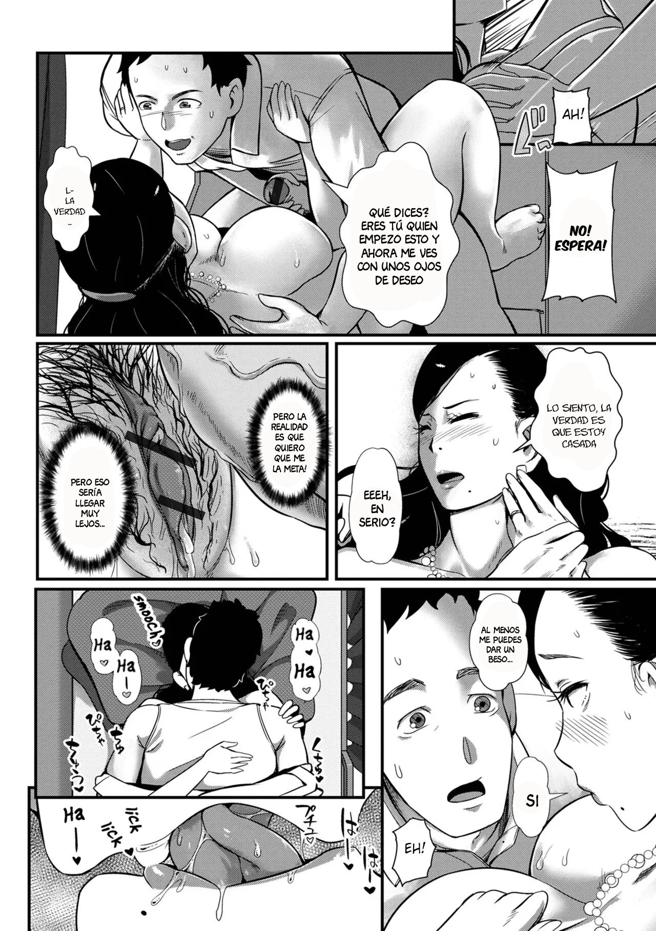 [YOSHITORA] Tsuma dake ga Iru hazu no Heya [Spanish] numero di immagine  8