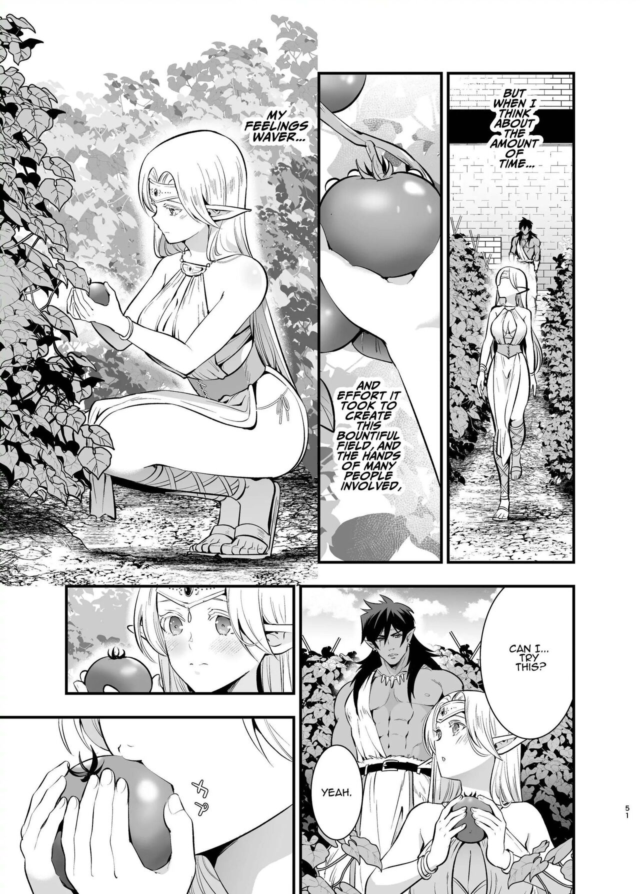 [Jewelry Box (Tamaki Nao)] Orc no Hanayome ~Saraware Elf wa Kairaku ni Ochiru~ | Orc Bride ~Abducted Elf Corrupted by Pleasure~ [English] image number 49